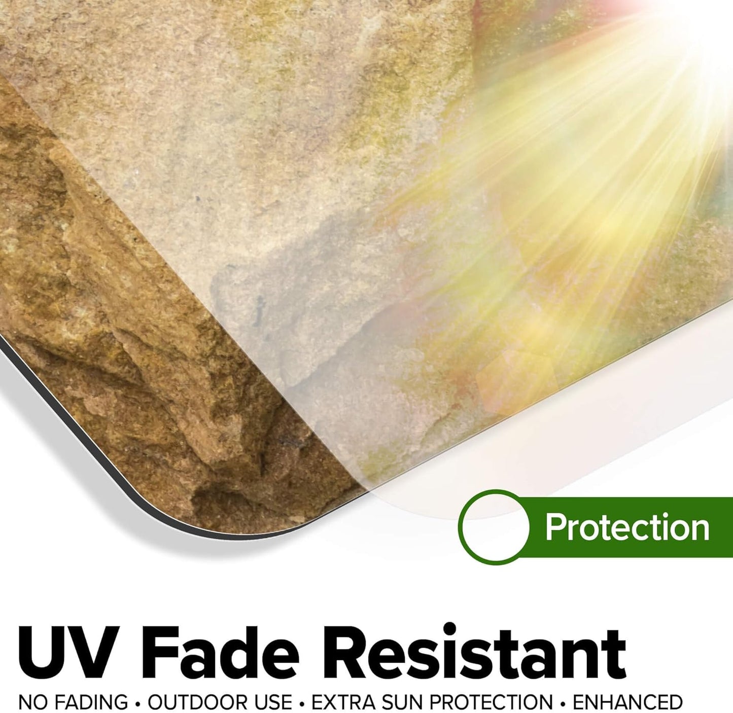 Custom Sign, Custom Street Sign, 11 Font Colors, 13 Font Styles, 4 Hole Options, 22 Sizes, 24x24 Inches, Rust Free DiBound, Fade Resistant, Made in USA by My Sign Center (Stone)