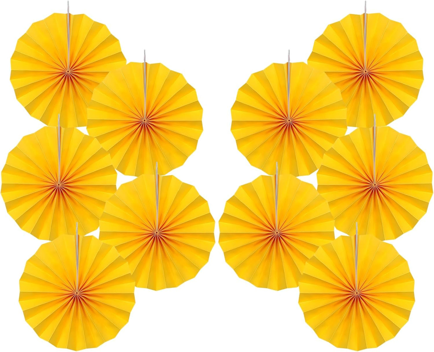 Morange Party Decorations,,Halloween Decor Events Accessories，Orange Birthday Decorations,Sunset Party Decorations,Party Fans 30 Color DIY Set (Morange)