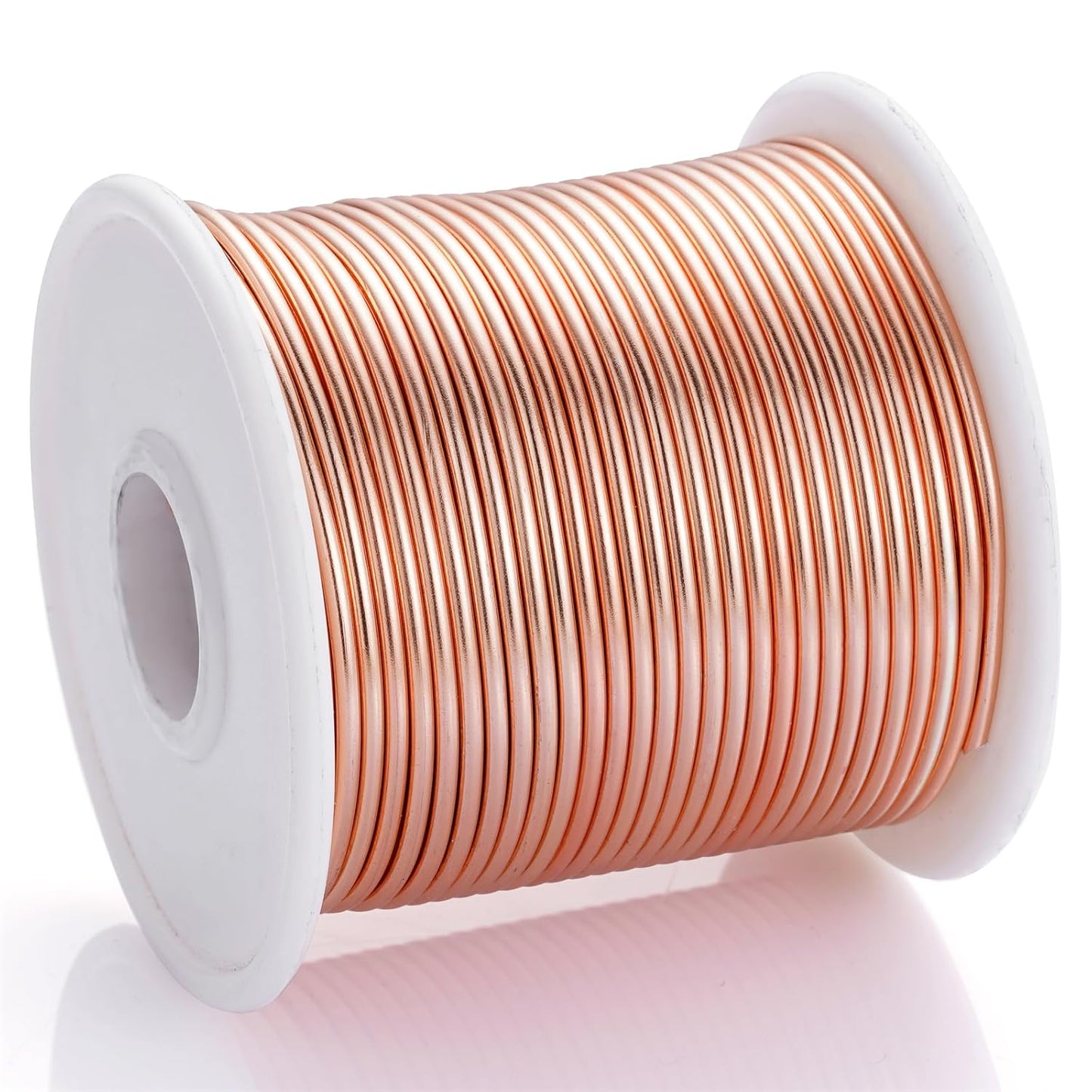 12 Gauge Copper Aluminum Craft Wire (105FT) - Anodized for Jewelry Making, Beading Floral, Plant Gardening, Sculpting & Modeling Craft Wire (Copper Tone #4, 2mm)