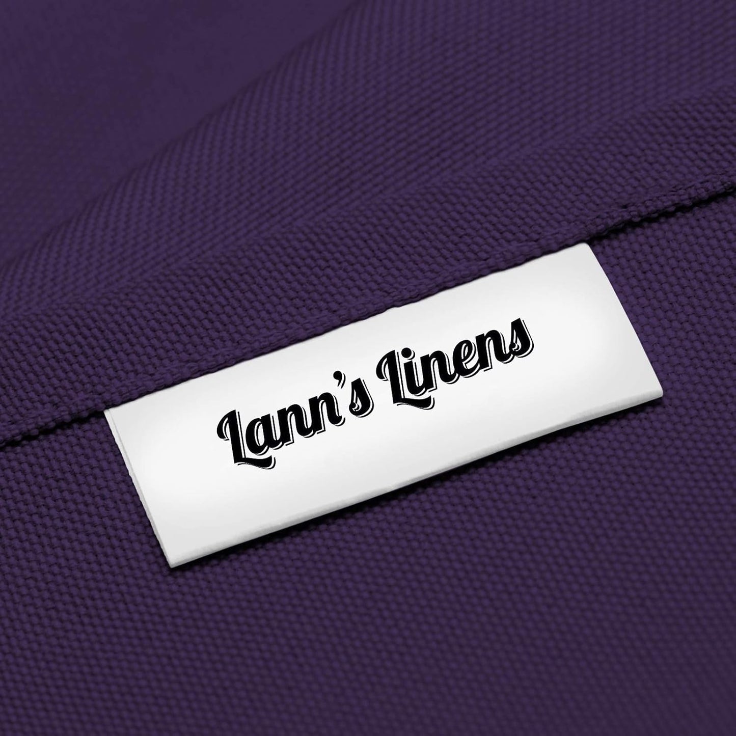 Lann's Linens - 70" Square Premium Tablecloth for Wedding/Banquet/Restaurant - Polyester Fabric Table Cloth - Purple