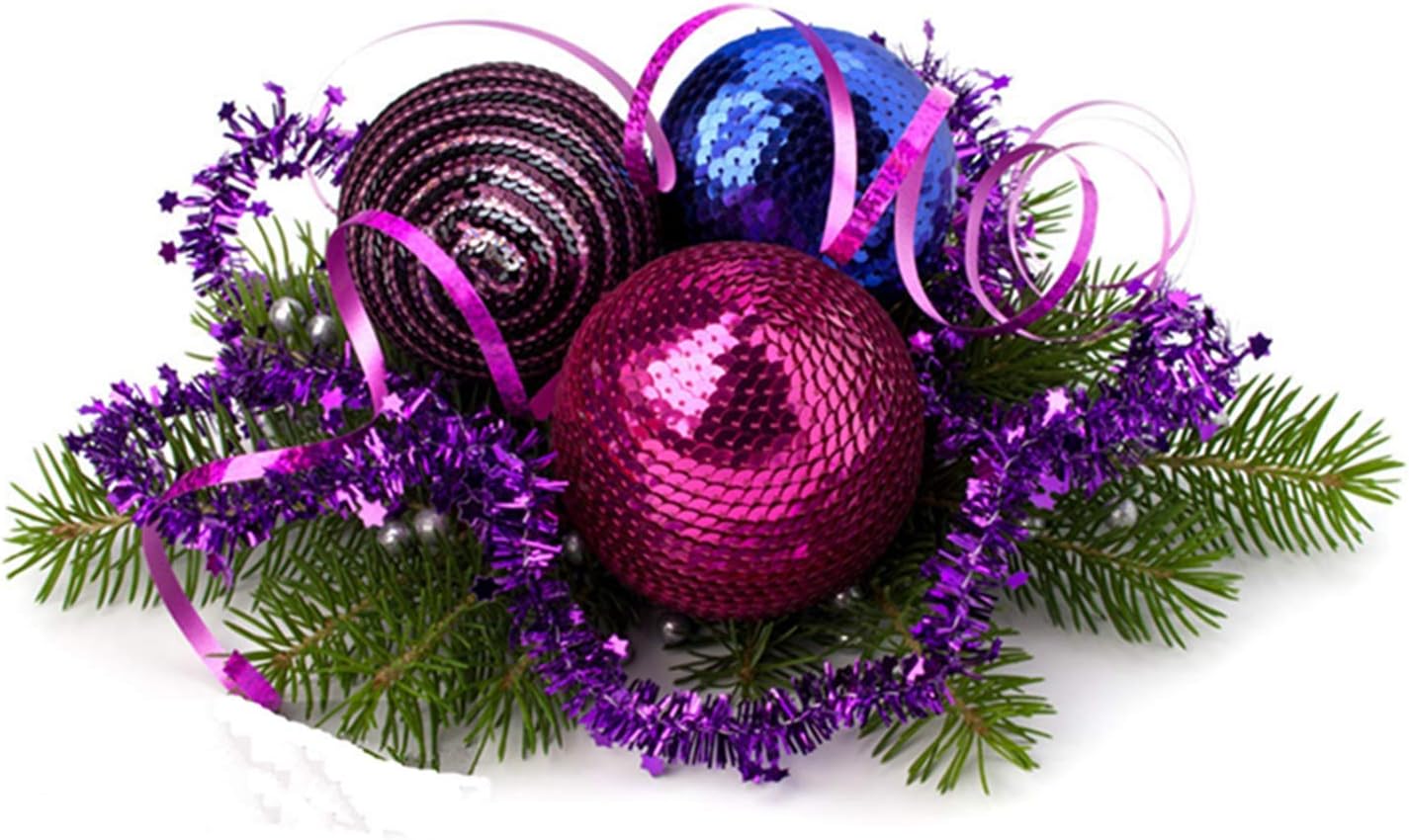 FFchuanhe 2 Pack Foam Balls for Crafts, 7 Inch Polystyrene Smooth Round Balls, for Arts and Crafts Supplies, School Project, Flower Centerpieces. White