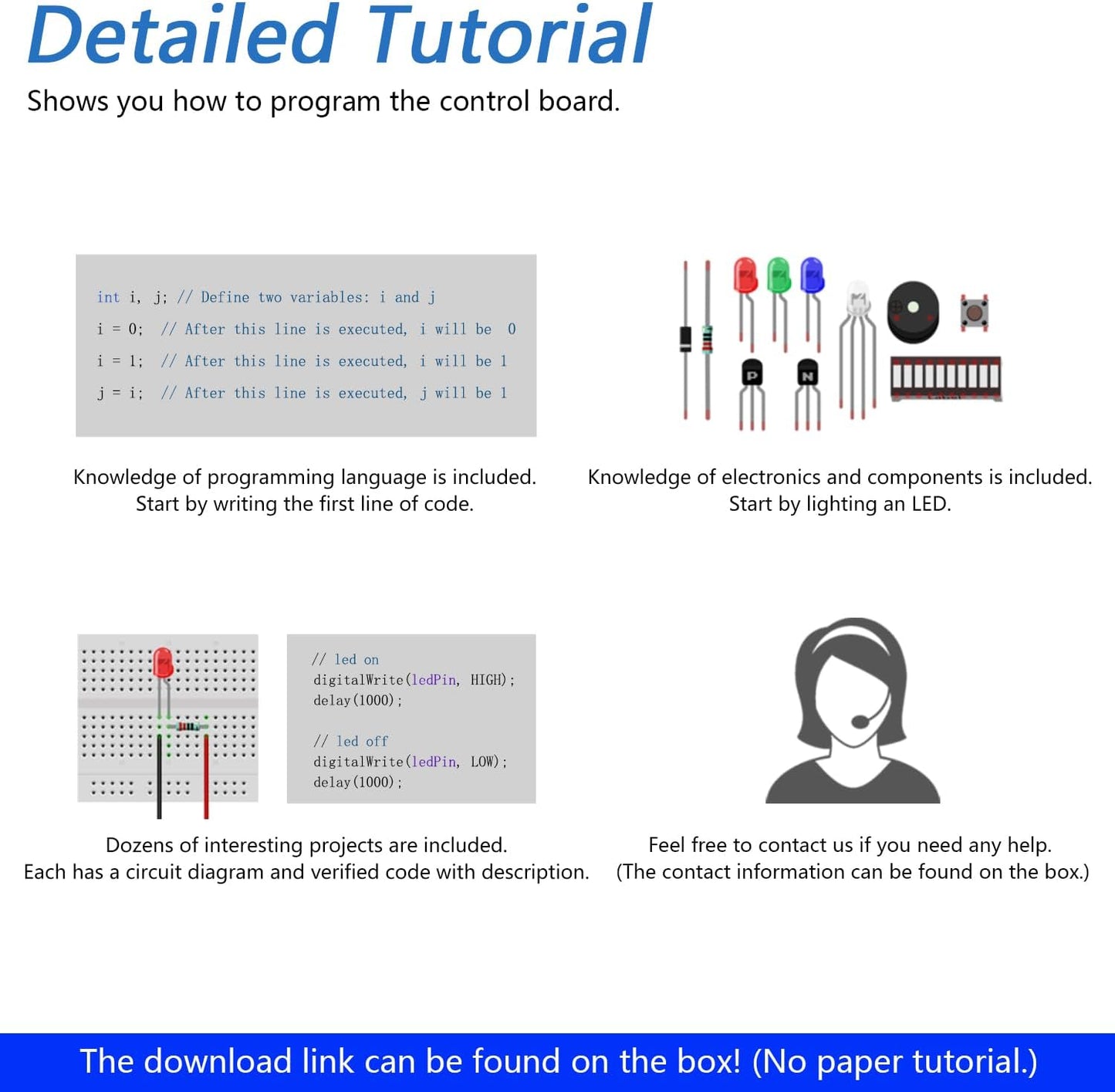 Freenove Complete Starter Kit with Board V5 Rev4 WiFi (Compatible with Arduino IDE), Arm Cortex-M4 Microcontroller, Onboard ESP32-S3, 474-Page Detailed Tutorial, 343 Items, 90 Projects