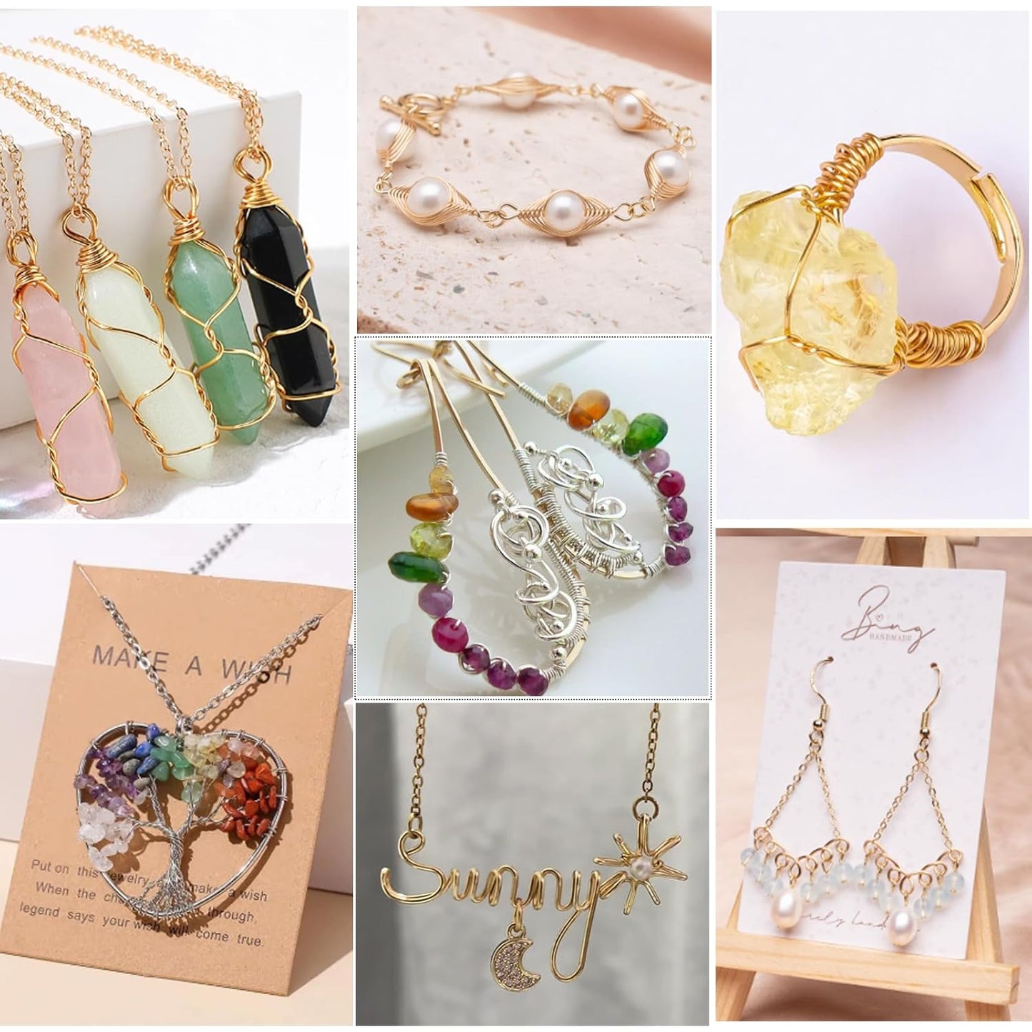 12 Gauge Red Aluminum Craft Wire (105FT) - Anodized for Jewelry Making, Beading Floral, Plant Gardening, Sculpting & Modeling Craft Wire (Red #23, 2mm)