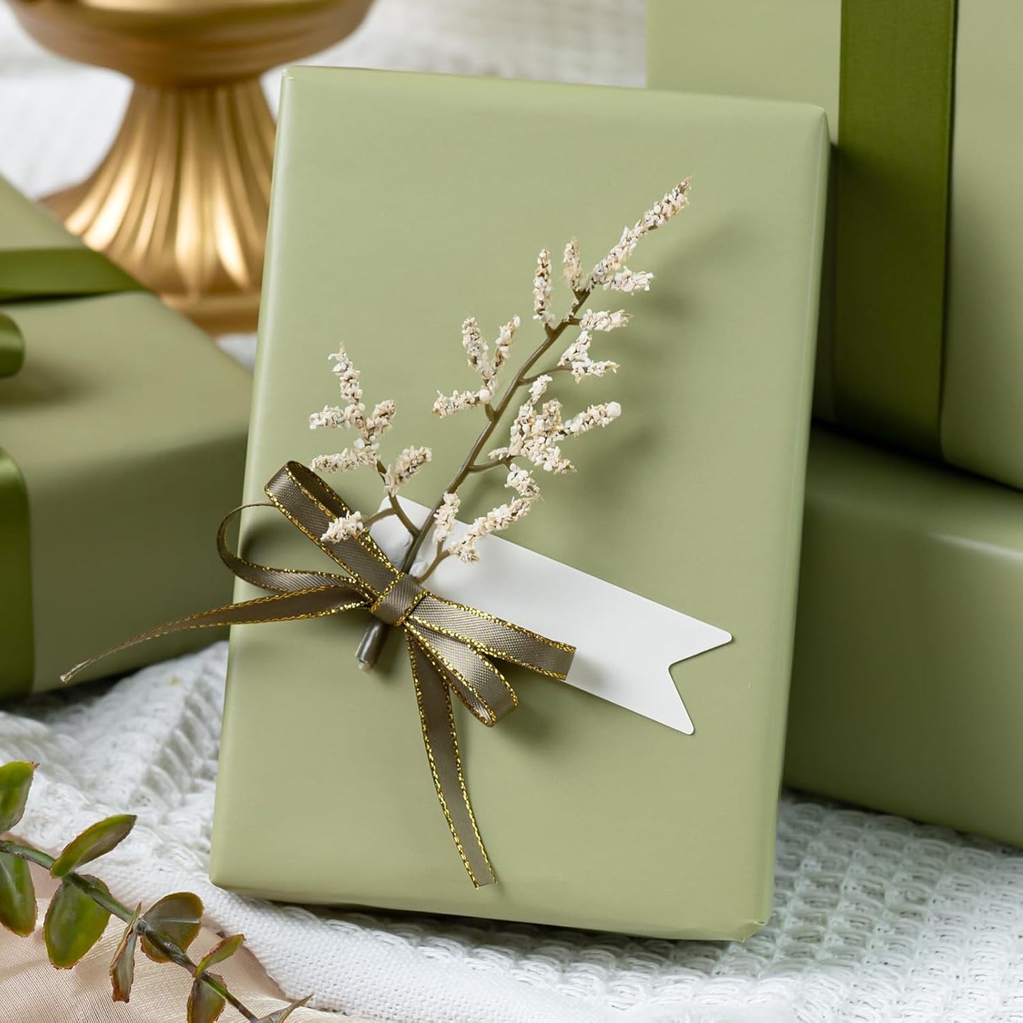 Garbendy Gift Wrapping Paper Roll-Solid Color Pearly-Lustre Paper,Perfect for Wedding, Valentine's Day,Birthday, Christmas,Baby Shower, Party - 17 Inch X 33 Feet