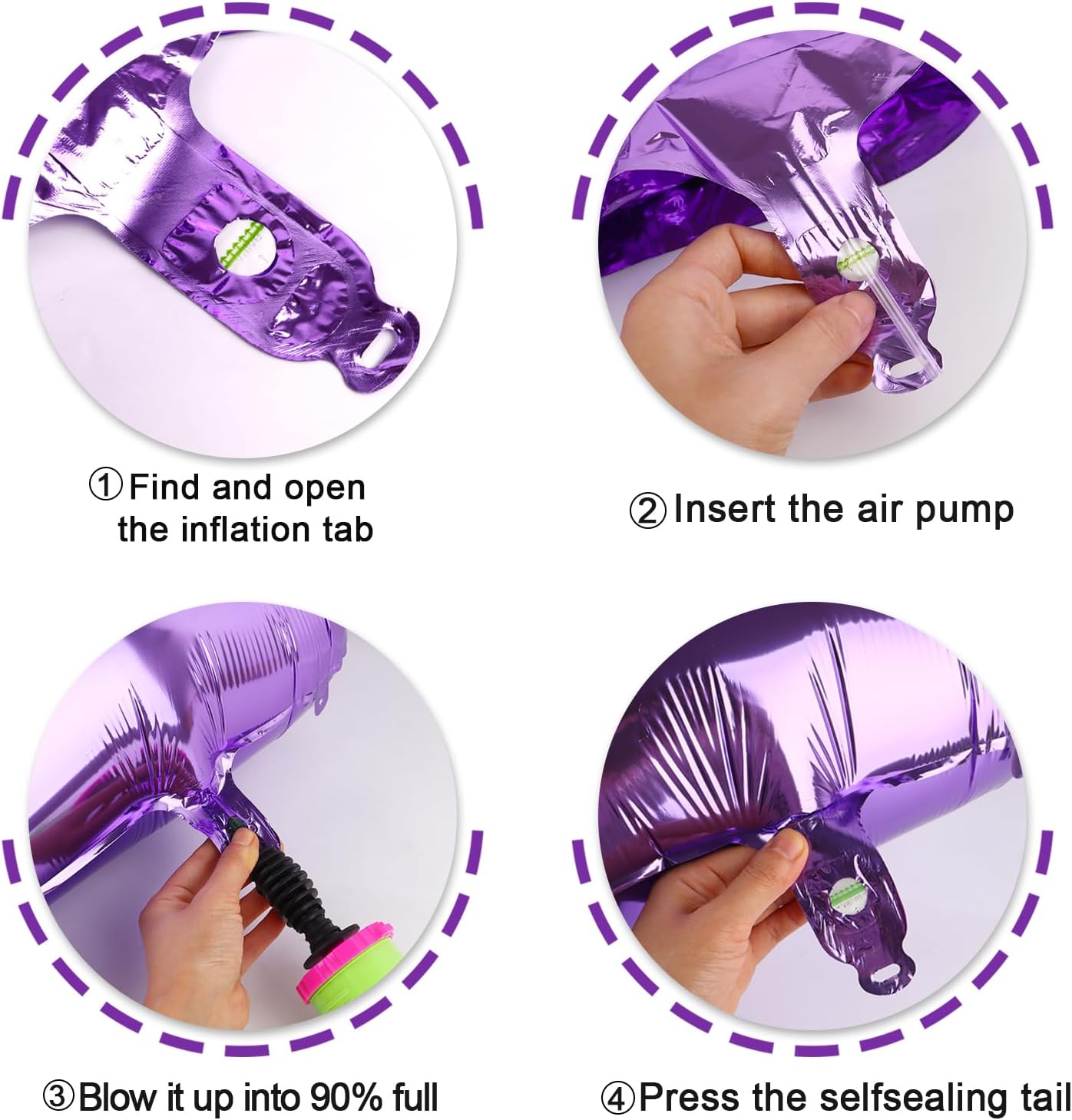 Purple Number 9 Balloon, 40 Inch, 1 Piece, Birthday Decorations, Anniversary Decorations, Graduation Party Supplies