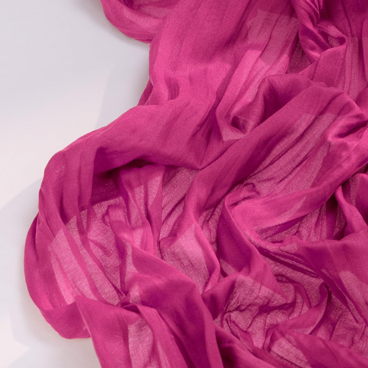 Hot Pink Cheesecloth Table Runner 4 Pack Fall Table Runners Boho Gauze 120 Inches Fuschia Cheese Cloth Fall Table Decorations for Thanksgiving Weddings Bridal Baby Shower Birthday Parties