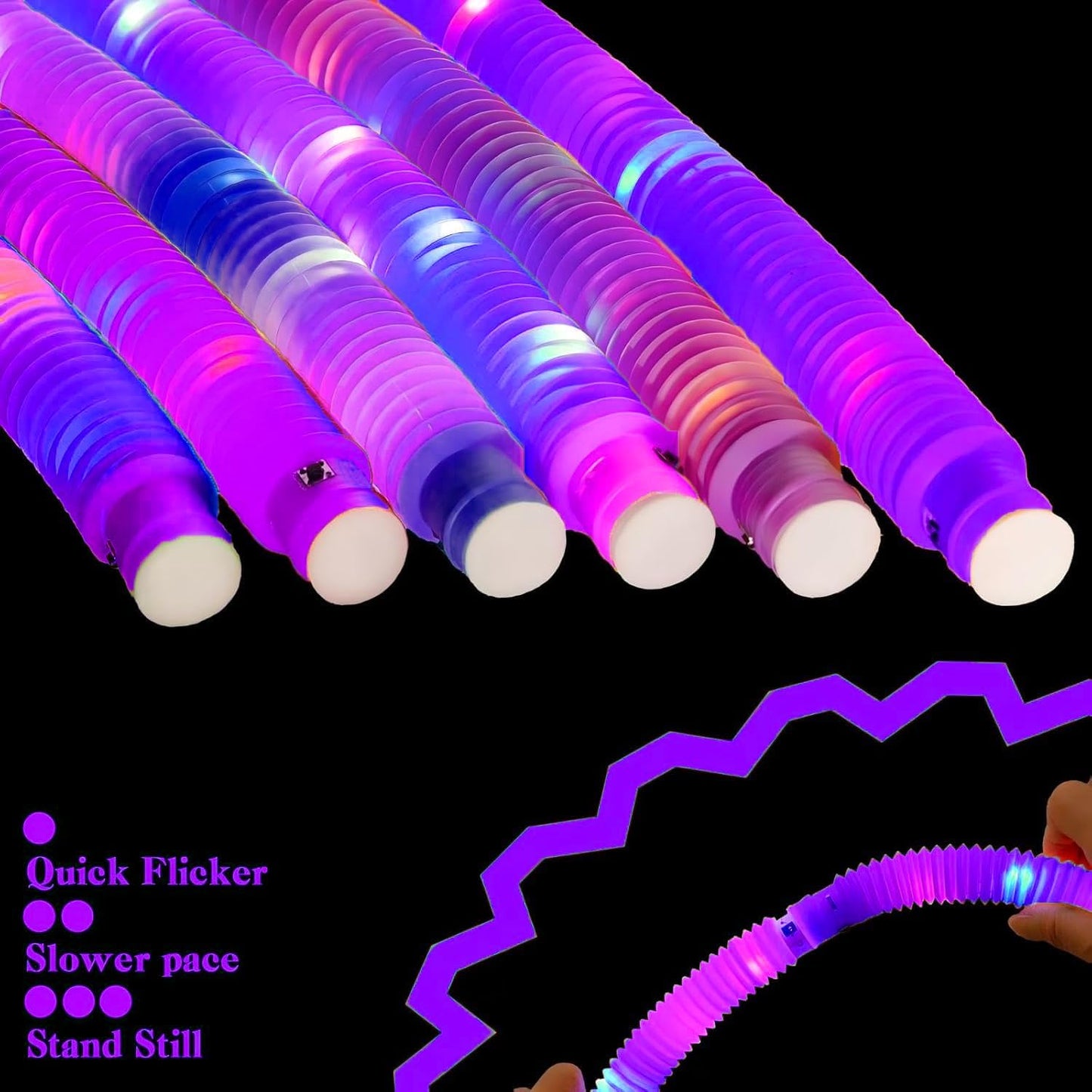 Pink 24 Pack Light Up Party Favors Supplies,Bulk Glow Sticks Bracelet,Necklace Accessories for Kids,Birthday Return Gifts Treats,Easter Basket Goodie Bag Stuffer Fillers for Boys Girls