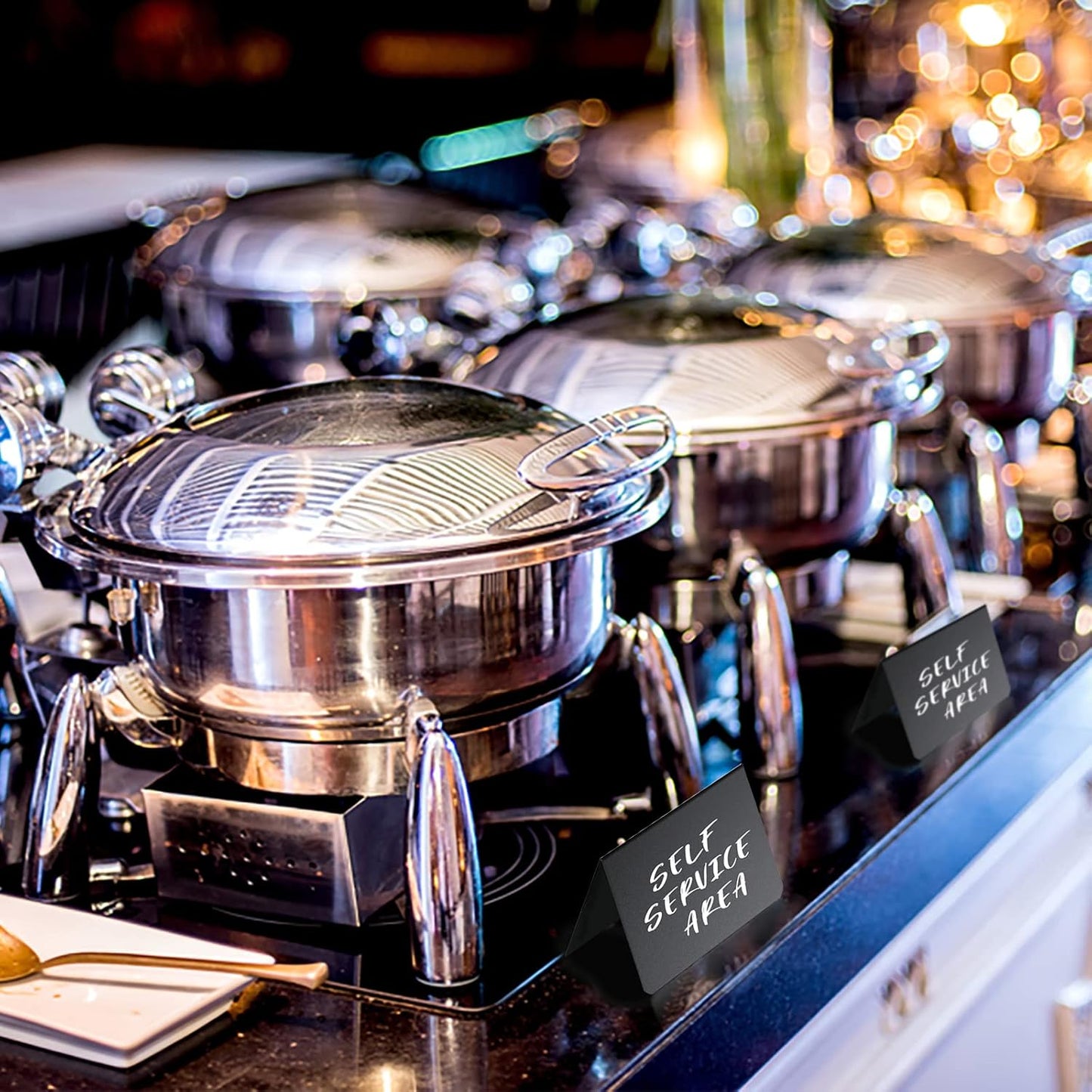 12 Pack 4"x3"Mini Chalkboard Signs for Chalk Sign for Food - Party - Buffet - Table Sign Chalkboard - Wedding - Bakery - Small