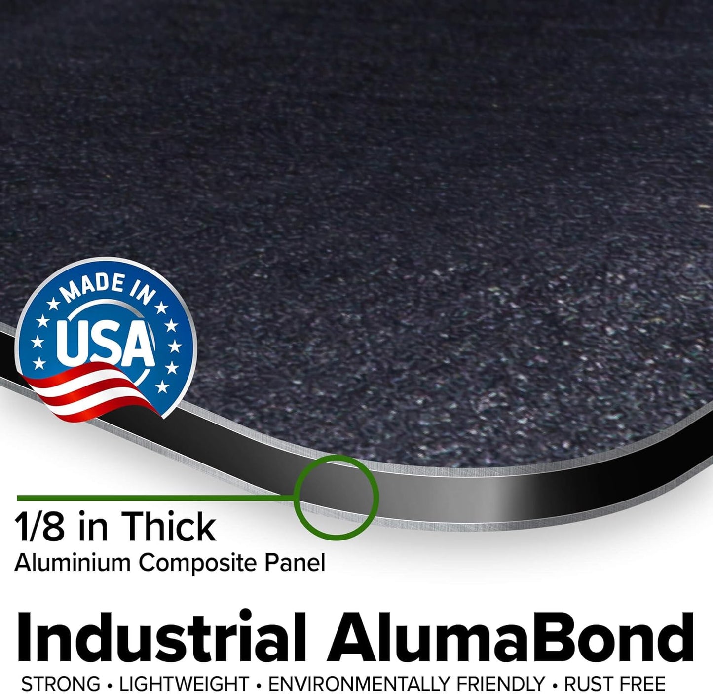 Custom Sign, Custom Street Sign, 11 Font Colors, 13 Font Styles, 4 Hole Options, 22 Sizes, 36x36 Inches, Rust Free DiBound, Fade Resistant, Made in USA by My Sign Center (Chalkboard Black)