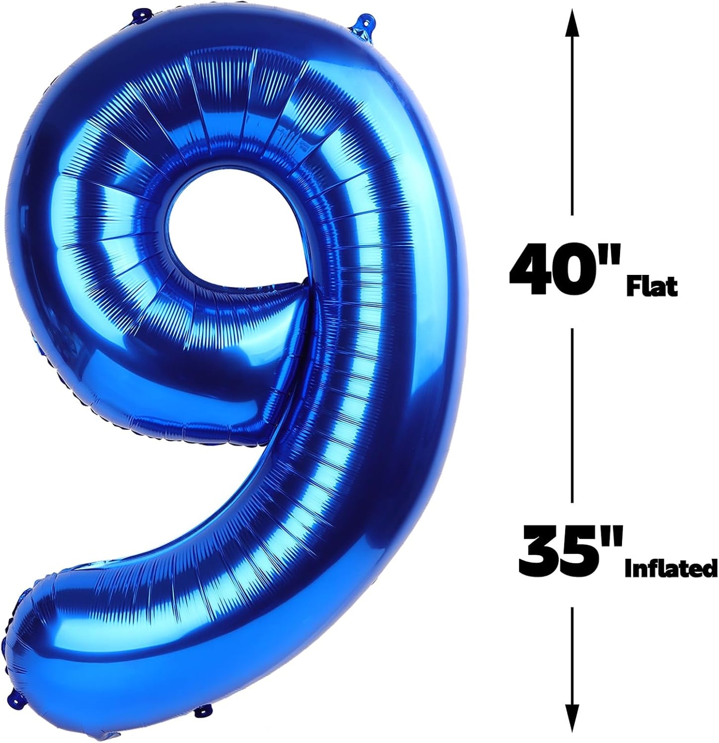 Navy Blue Jumbo Number 29 Balloon 40 Inch, Boy Girl 29 Birthday Supplies, Foil Helium 29 Birthday Giant Balloon, Mylar Blue Number Balloons Anniversary Decorations