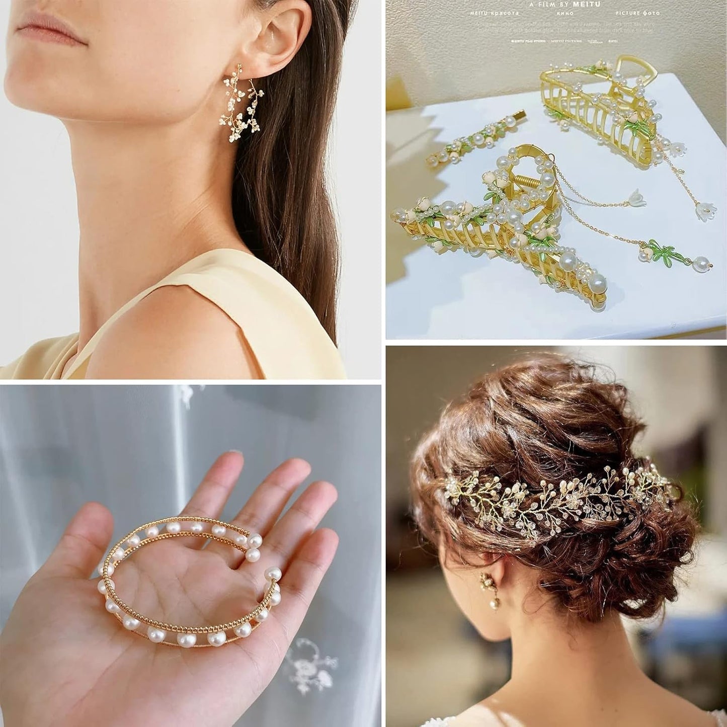 [328 Feet] 26 Gauge Craft Wire Jewelry Wire 100M/0.4mm Gold Plated Thin Brass Wire Soft Metal Wire Bulk for Jewelry Making