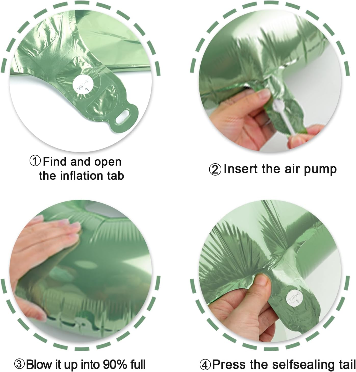 Sage Green Number 7 Birthday Balloon 40 Inch, Digital Balloons for 7 17 27 70 77 Party Celebration Decorations Supplies,Oliver Green Mylar Foil Numbers Balloon for Seven Wedding Anniversary