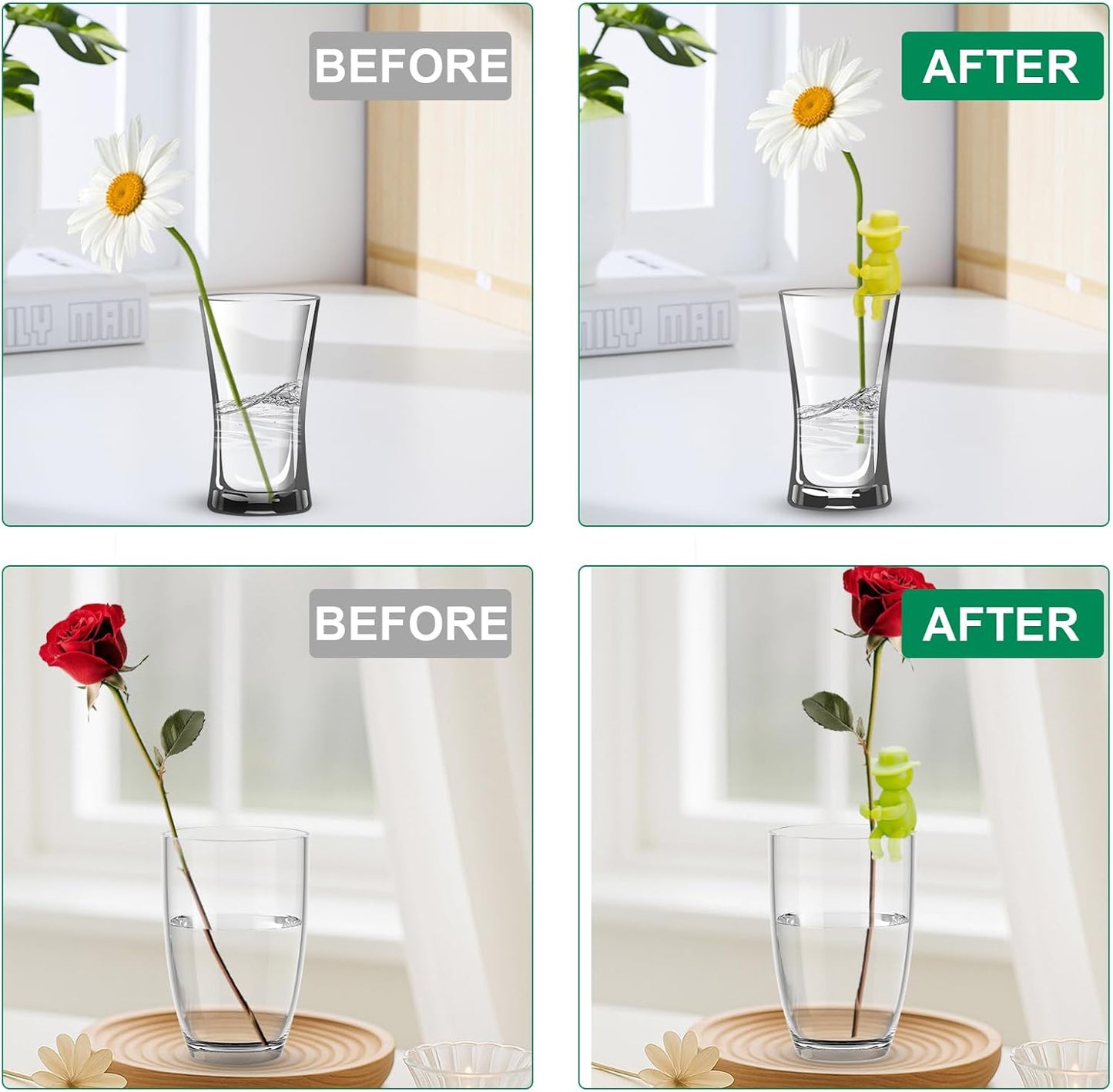 3 Pcs Plant Propagation Buddy, Propagated Plant Holders for Sprouts, Stems & Shoots and cuttings, Sturdy Support for Indoor Plants & Propagation Station Use, Ideal Gifts for Plants Lovers