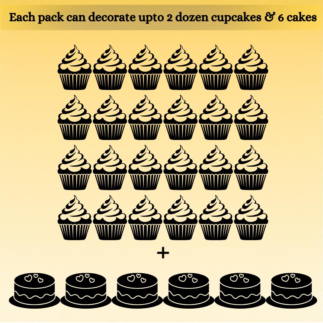 Confect Fusion Mashup Sprinkles FM Multipack 31 100 GMS for Cake Cupcake Décor, Multicolor