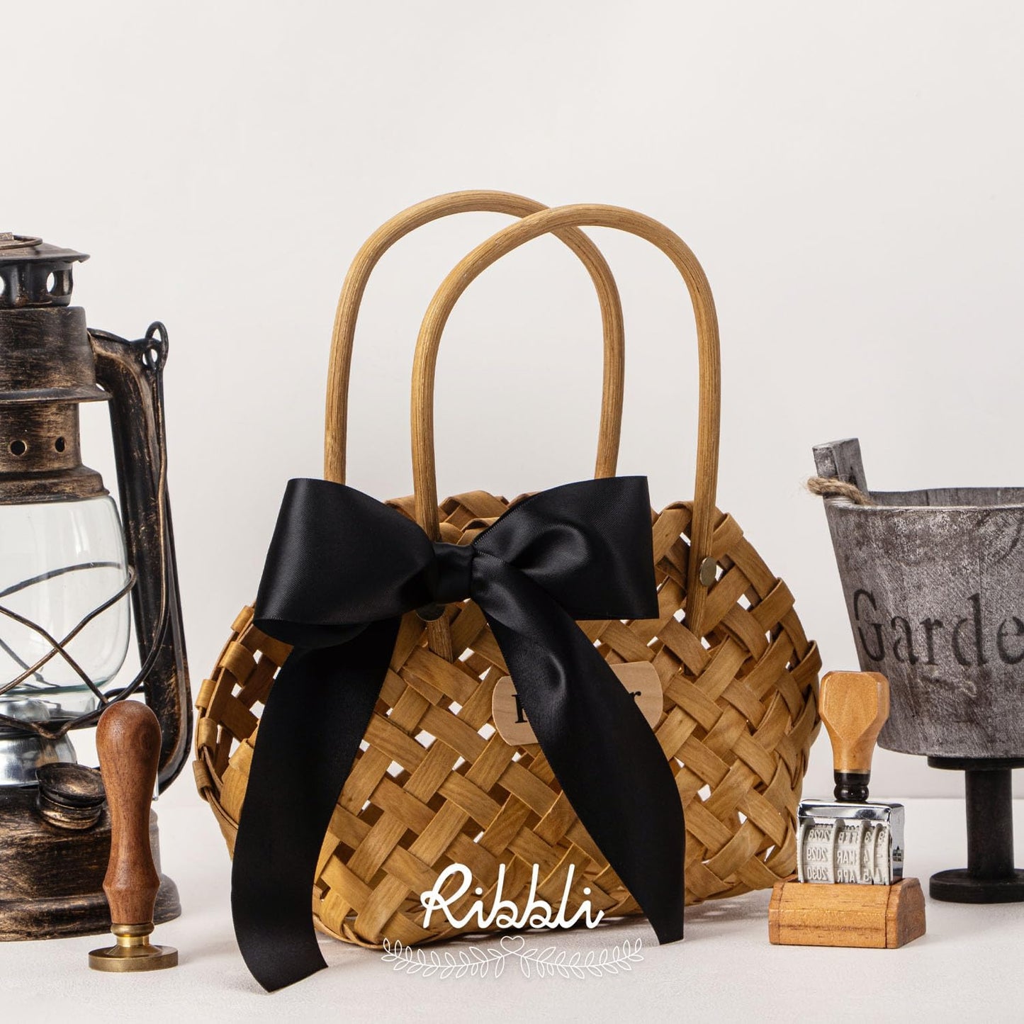 Ribbli Black Double Faced Satin Ribbon, 2” x Continuous 10 Yards,Use for Bows Bouquet,Gift Wrapping,Floral Arrangement,Wedding Decoration