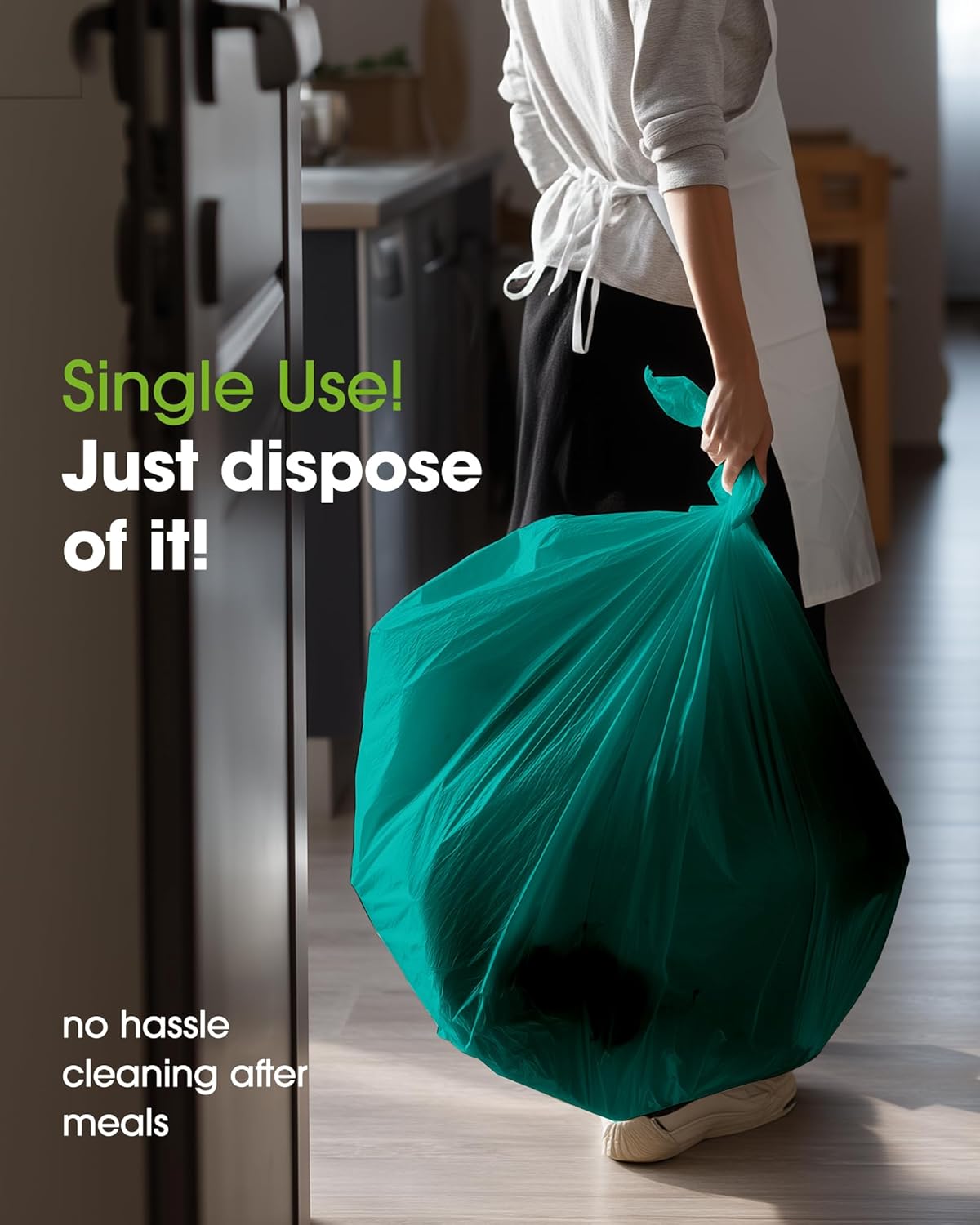 Pureegg Plastic Table Cloth Disposable 10 Pack, 54 x 108 Inch Table Cloths, Easter Party, Summer, Decorative Tablecloths, Rectangle, Turquoise Plastic Cover, Leakproof & Sturdy, Teal