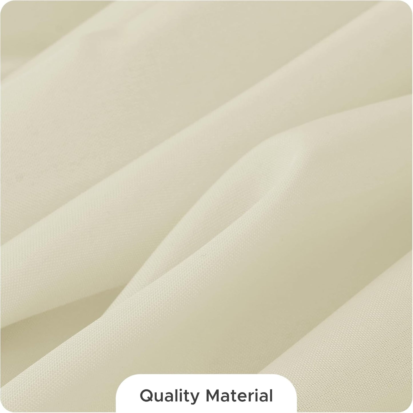 Fitable 8 Pack Table Cloth Rectangle Table: Stain and Wrinkle Resistant Tablecloth Rectangular, Washable Polyester Tablecloths for Wedding Party Dining Banquet Event Catering(Ivory, 70x108 Inch)