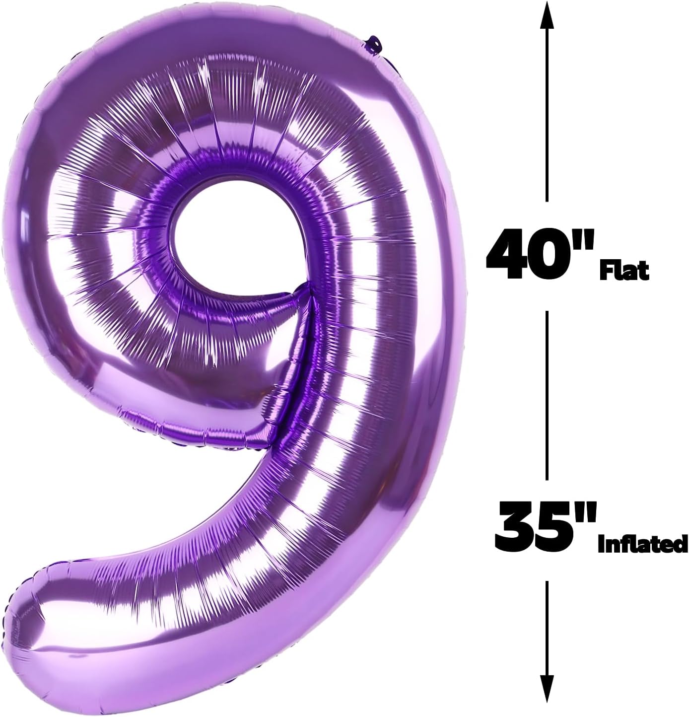 Purple Number 19 Balloon 40 Inch Birthday Decorations, Number 19 Balloon Birthday Party Decorations, Anniversary Decorations Graduations Party Supplies