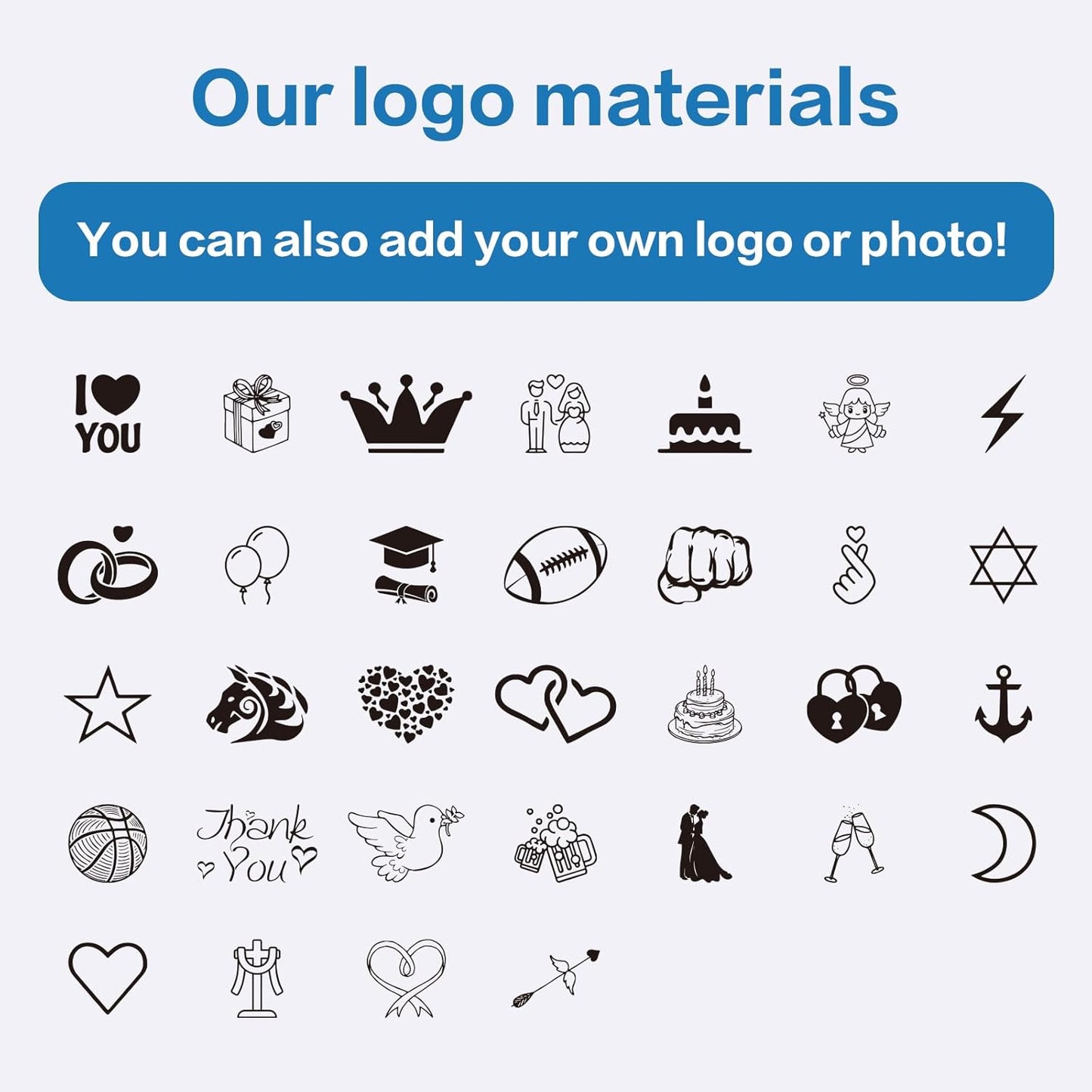 30pcs Personalized Bottle Opener Keychain Bulk, Custom Text/Logo/Photo