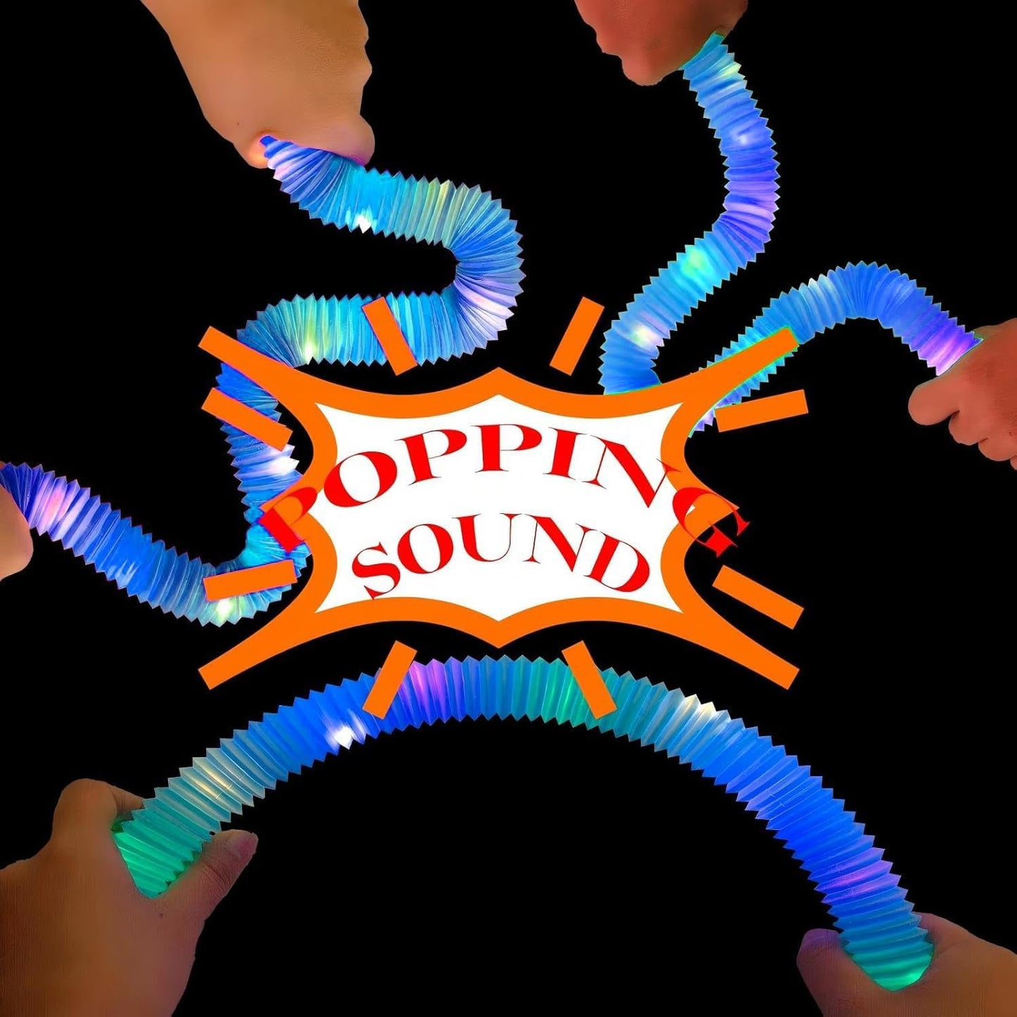 Blue 12 Pack Light Up Party Favors Supplies,Bulk Glow Sticks Bracelet,Necklace Accessories for Kids,Birthday Return Gifts Treats,Easter Basket Goodie Bag Stuffer Fillers for Boys Girls