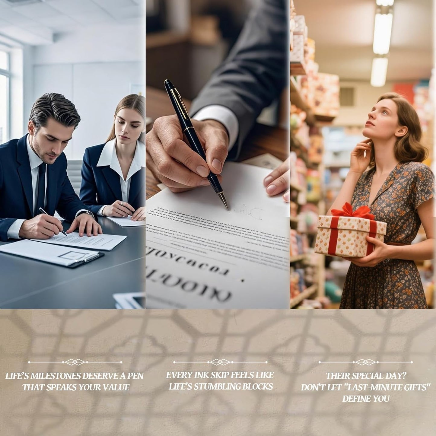 YUNCHUN Refillable Fountain Pen Fine Nib, Fancy Ink Pen with 5 Black & 5 Blue Ink Refills Cartridges, Cool Ink Pens for Writing, Business Metal, Best Gift Set for Men & Women, Blue