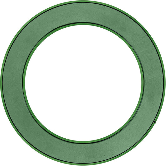 DOITOOL Flower Foam Ring with Suction Cup Car Flower Mud Green Wet Foam Blocks Round Floral Foam Blocks Artificial Floral Arrangements Mud for Florist Wedding Car Holiday Decoration 250g