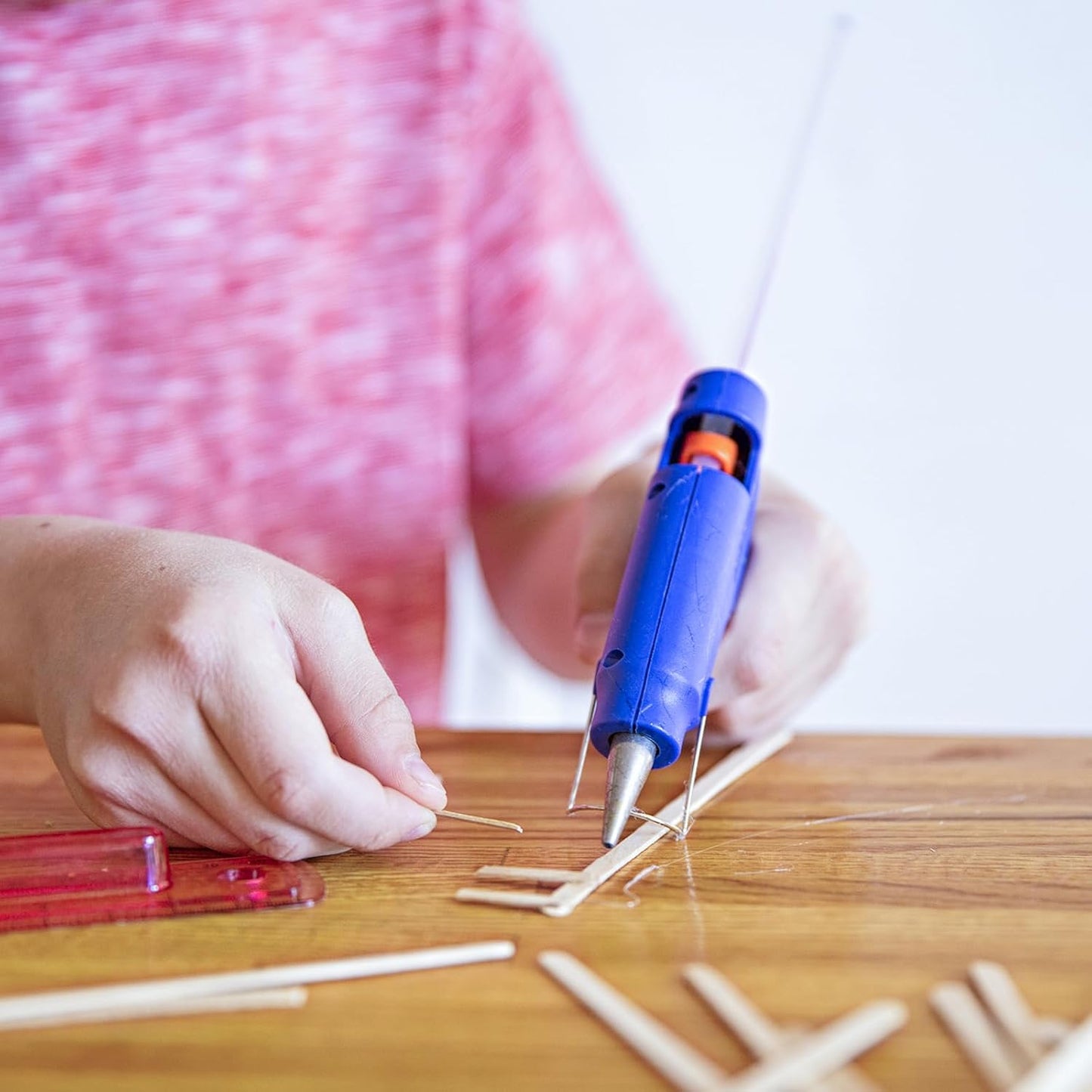 uxcell 20pcs Hot Glue Sticks for Glue Gun 7mm/0.27-inch x 8-inch Mini Hot Melt Adhesive Glue Stick Light Purple