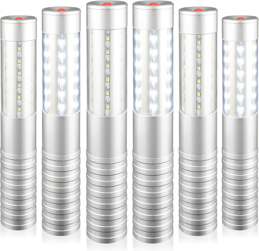 WILON Bottle Service Lights Rechargeable Bottle Service Sparklers Reusable Handheld Girl Lights LED Baton Strobe Light for Parties Bar Club Nightclub Birthday Weddings - 6 Pack