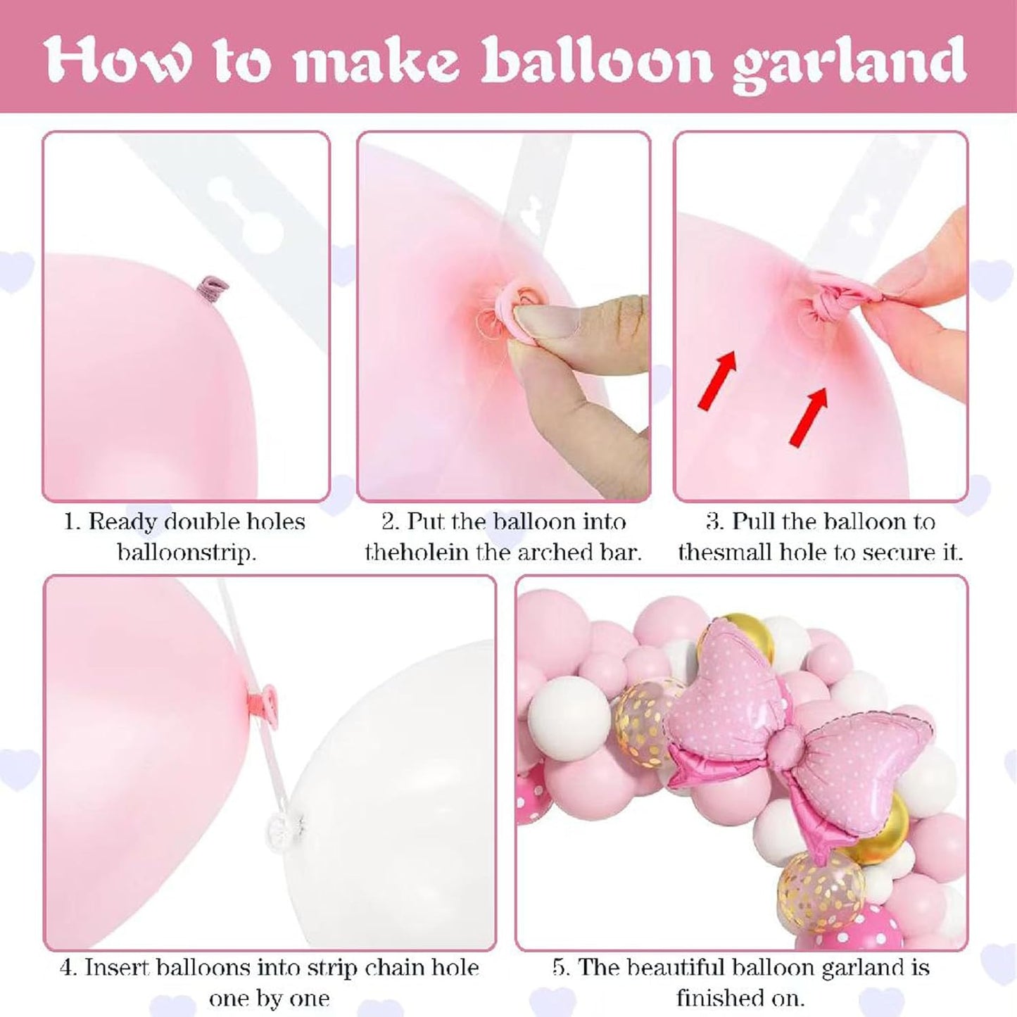 36 Inches Bow Foil Balloon Huge Bowtie Pink Balloon for Baby Shower, Wedding, Kids Theme Party Decoration (Pink gold)