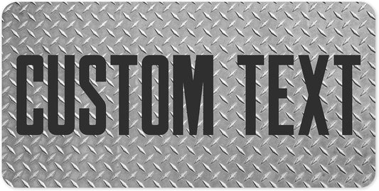 Custom Sign, Custom Street Sign, 11 Font Colors, 13 Font Styles, 4 Hole Options, 22 Sizes, 9x18 Inches, Rust Free DiBound, Fade Resistant, Made in USA by My Sign Center (Diamond Metal)