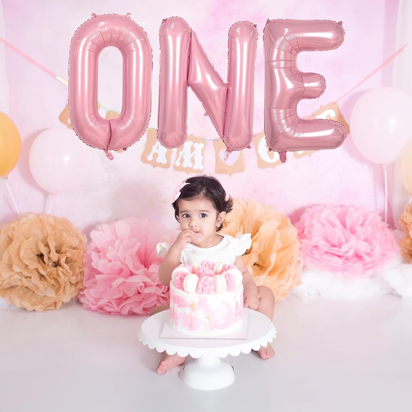 Pastel Pink Balloon Letter J, Large Mylar Alphabet J Custom Balloon Letter Pearl Pink Decor, 40 Inch Inflatable Light Pink Letter J Foil Customize Balloons for Girls Birthday Party Decoration Supplies