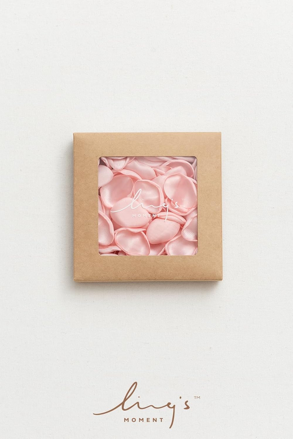 Ling's Moment Rose Petals, Silk Flower Petals for Wedding/Aisle/Flower Girl Baskets/Table Centerpiece Décor,etc.Blush Pink 200pcs