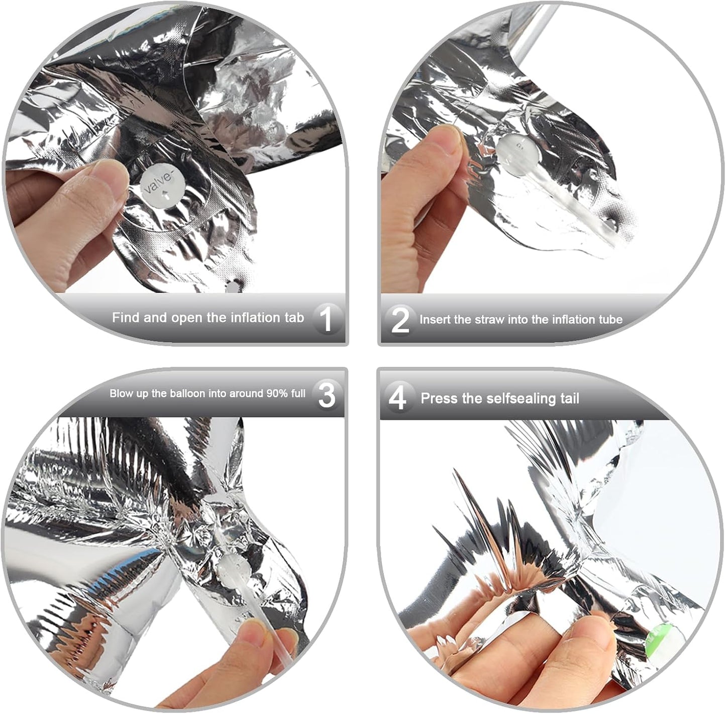 40 Inch Big Silver 19 Balloon Number, Jumbo Giant Happy 19th 91 Birthday Party Decorations, Large 19 Mylar Foil Anniversary Birthday Party Engagement Decorations