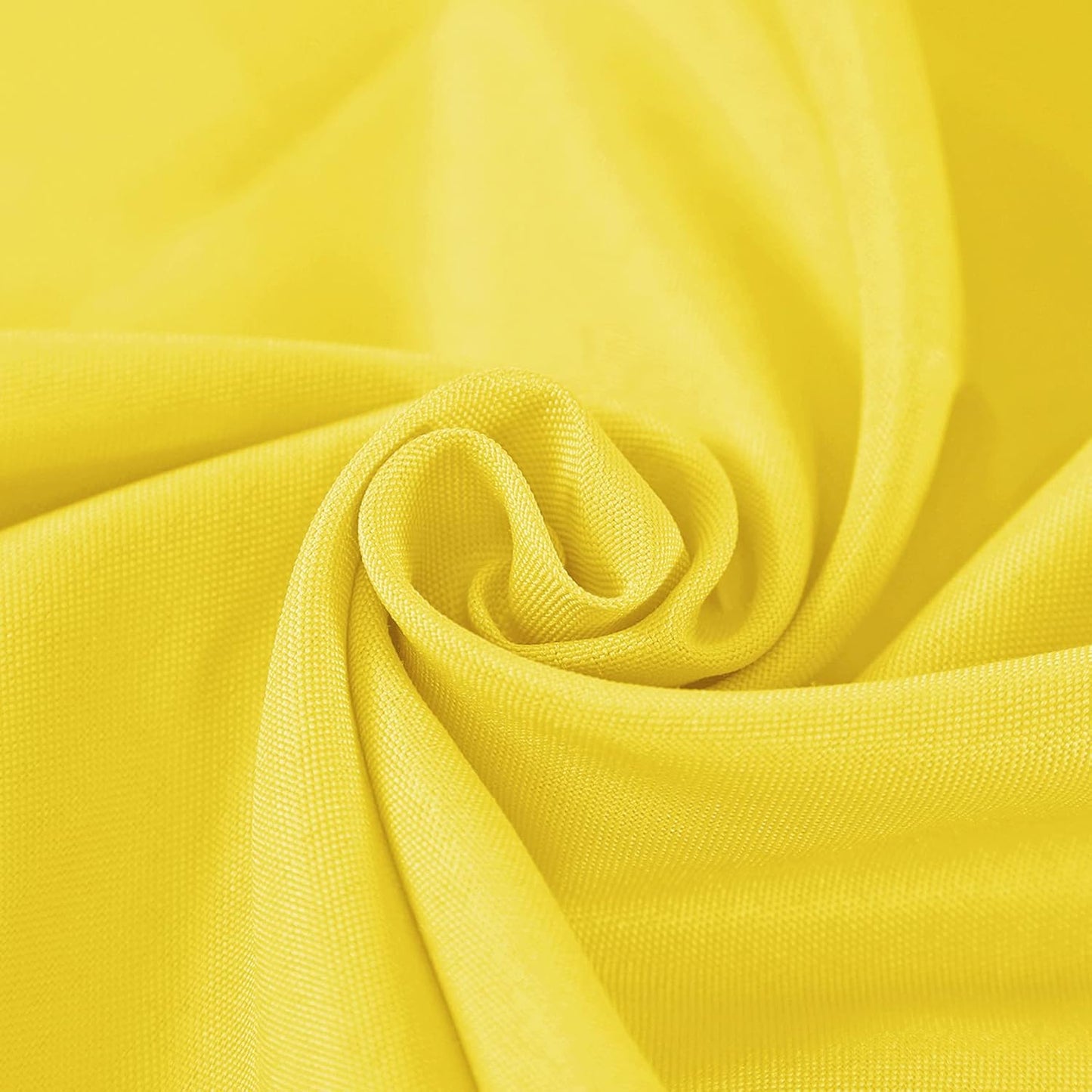 Rectangle Tablecloth 60x102 inch Washable Polyester Fabric Table Cloth for Wedding Party Dining Banquet Decoration（60x102, Yellow）