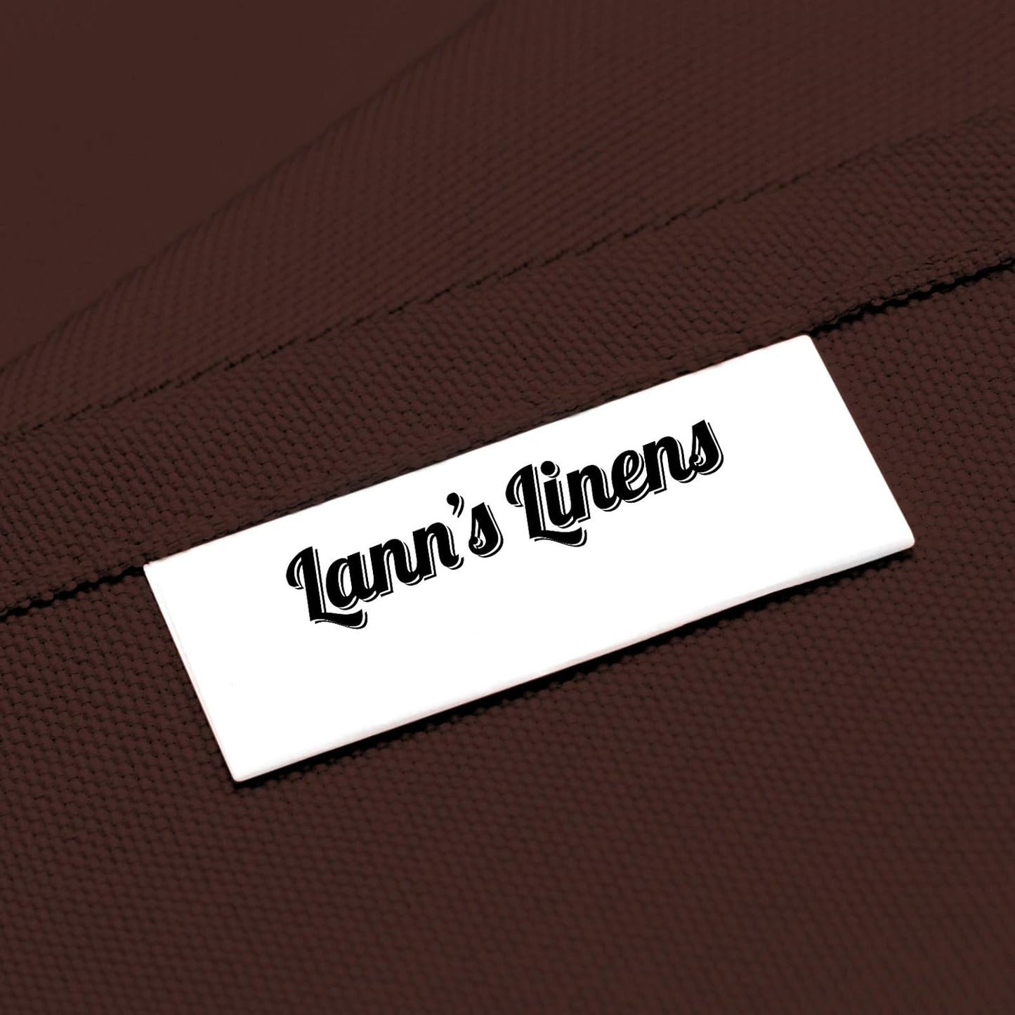 Lann's Linens - 10 Premium 70" Square Tablecloths for Wedding/Banquet/Restaurant - Polyester Fabric Table Cloth - Chocolate Brown