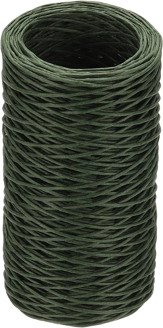 uxcell 164 Feet Floral Wire, 1mm Vine Bind Wire for DIY Crafts Flower Bouquet Christmas Wreaths Green