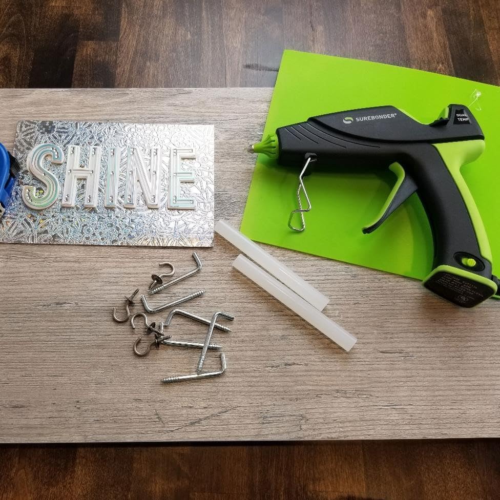 Surebonder Full-Size Hot Glue Sticks for Craft, DIY, and Repairs, All Purpose, All Temperature - 4-Inch Length - 20 Pack, Clear