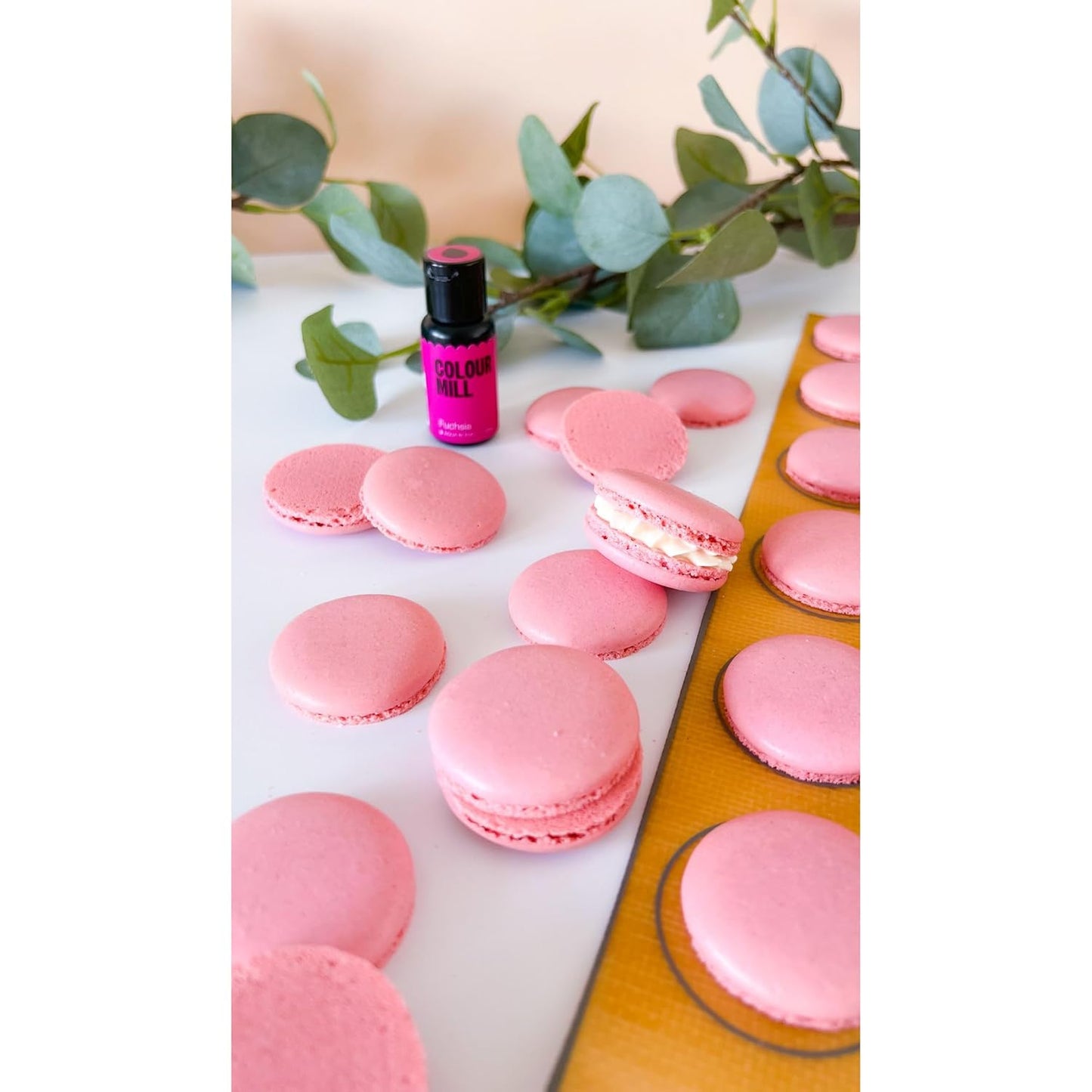 Colour Mill Aqua Blend Water-Based Food Coloring, 20 Milliliters Fuchsia