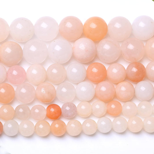 Streamer Powder Stone Beads for Jewelry Making DIY Craft Gemstone Beads Kit (8mm, 45pcs) Cosmic Crystal Pebbles for Bracelets, Necklaces, Home Decor