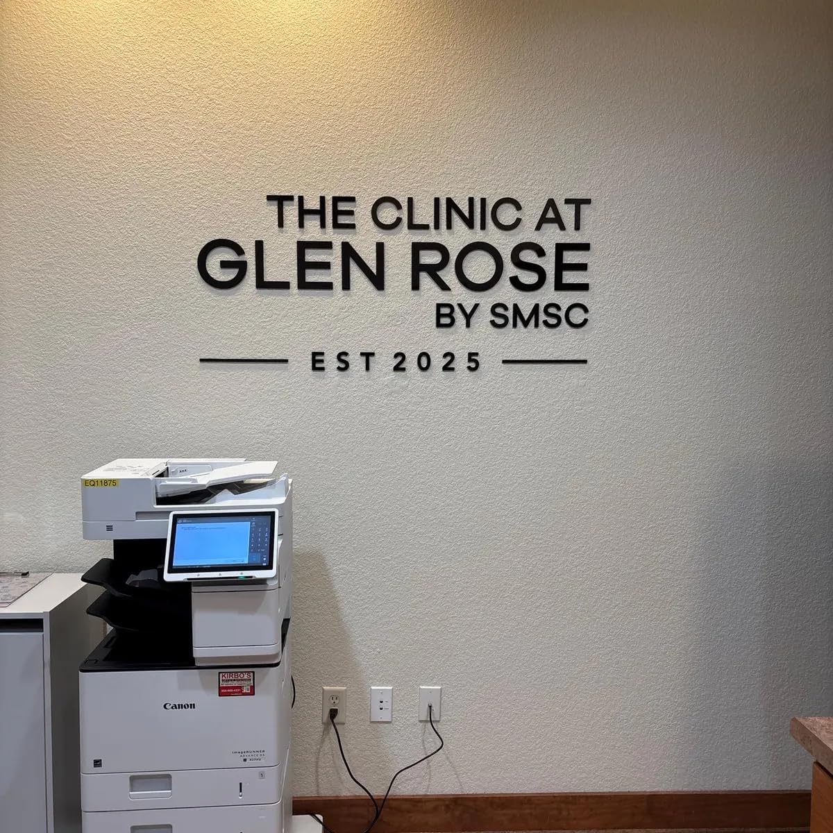 Personalized Business Logo – Acrylic Wall Decor for Office & Reception