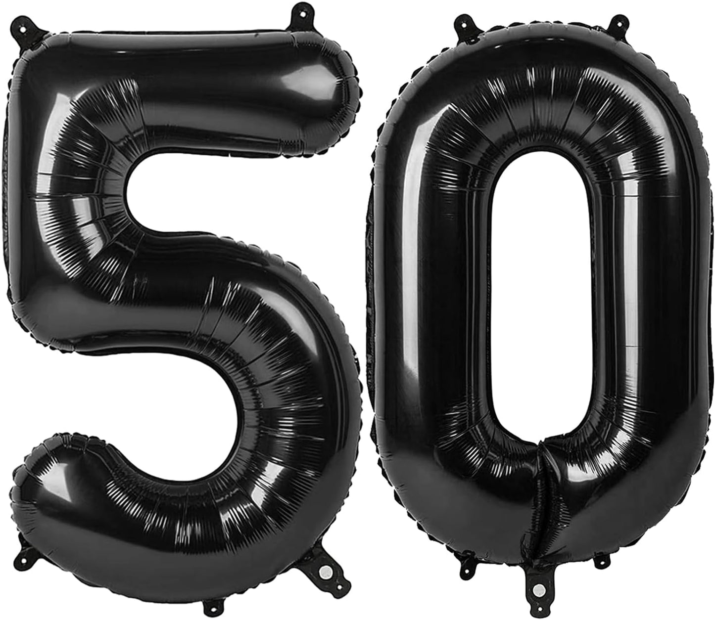 Black Number 50 Balloon 40 Inch Birthday Decorations, Number 50 Balloon Birthday Party Decorations, Anniversary Decorations Graduations Party Supplies