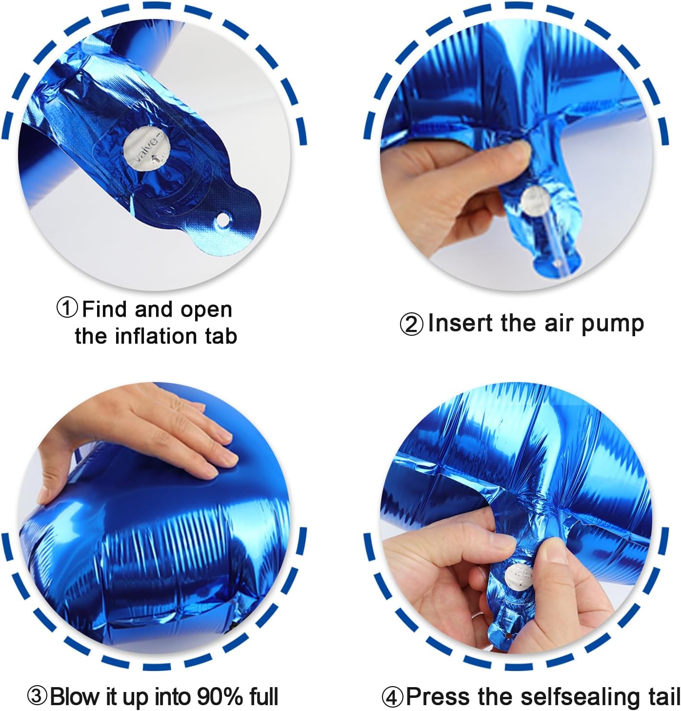 Navy Blue Jumbo Number 16 Balloon 40 Inch, Boy Girl 16 Birthday Supplies, Foil Helium 16 Birthday Giant Balloon, Mylar Blue Number Balloons Anniversary Decorations