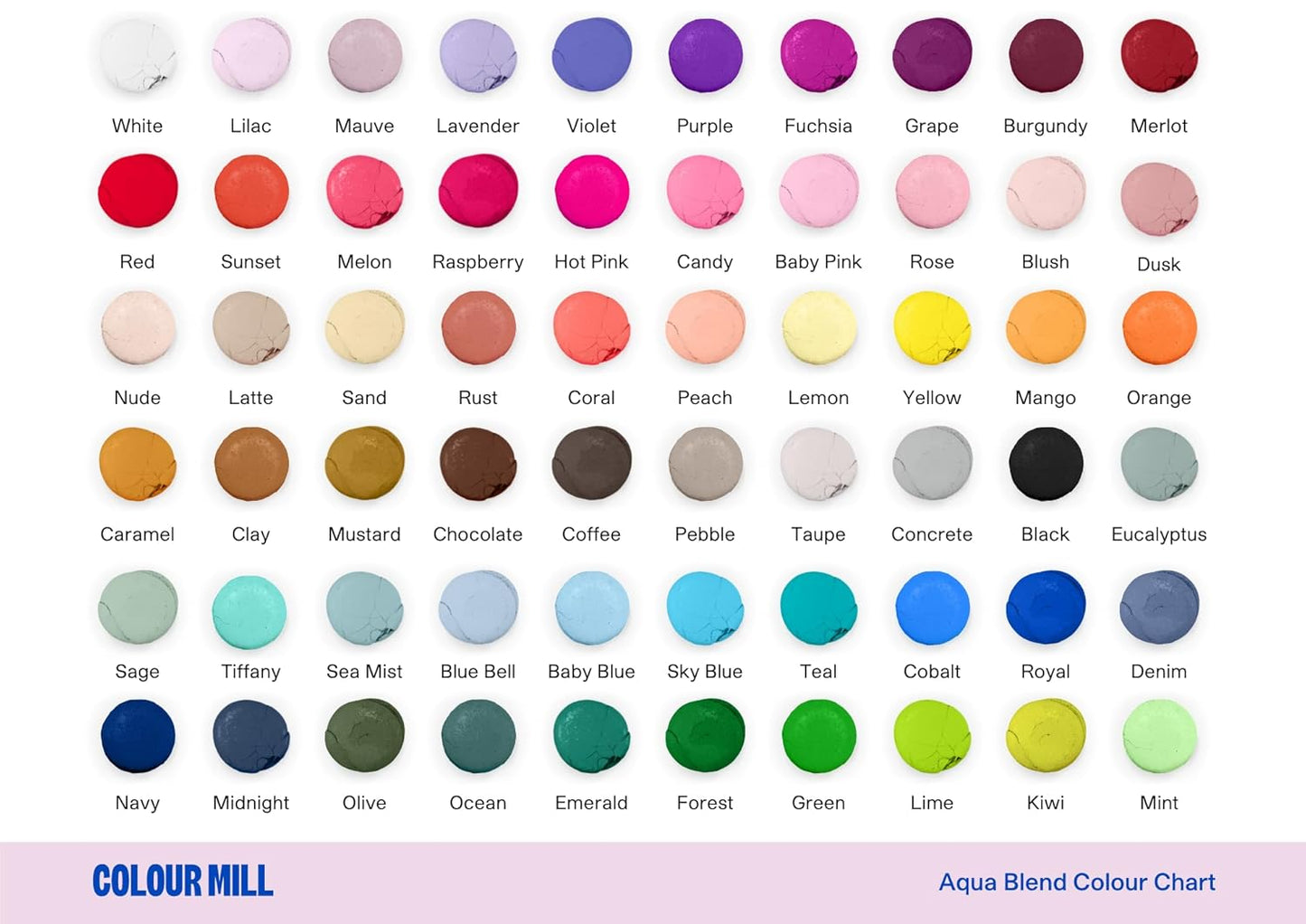 Colour Mill Aqua Blend Water-Based Food Coloring, 20 Milliliters Fuchsia