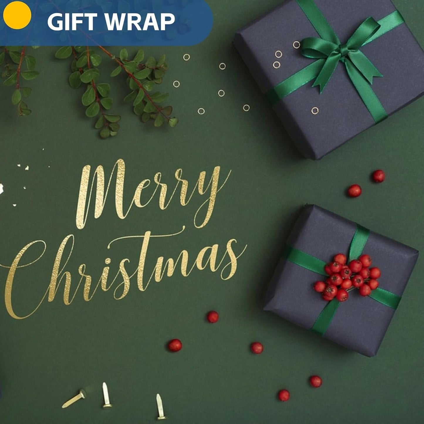 Navy Blue Wrapping Paper, 15"x900" Solid Color Art Craft Poster Bulletin Board Paper, Father's Day Eid Boys Birthday Bouquet Flower Gift Wrap for Men Dad Him, Florist Supplies for Packing Shipping