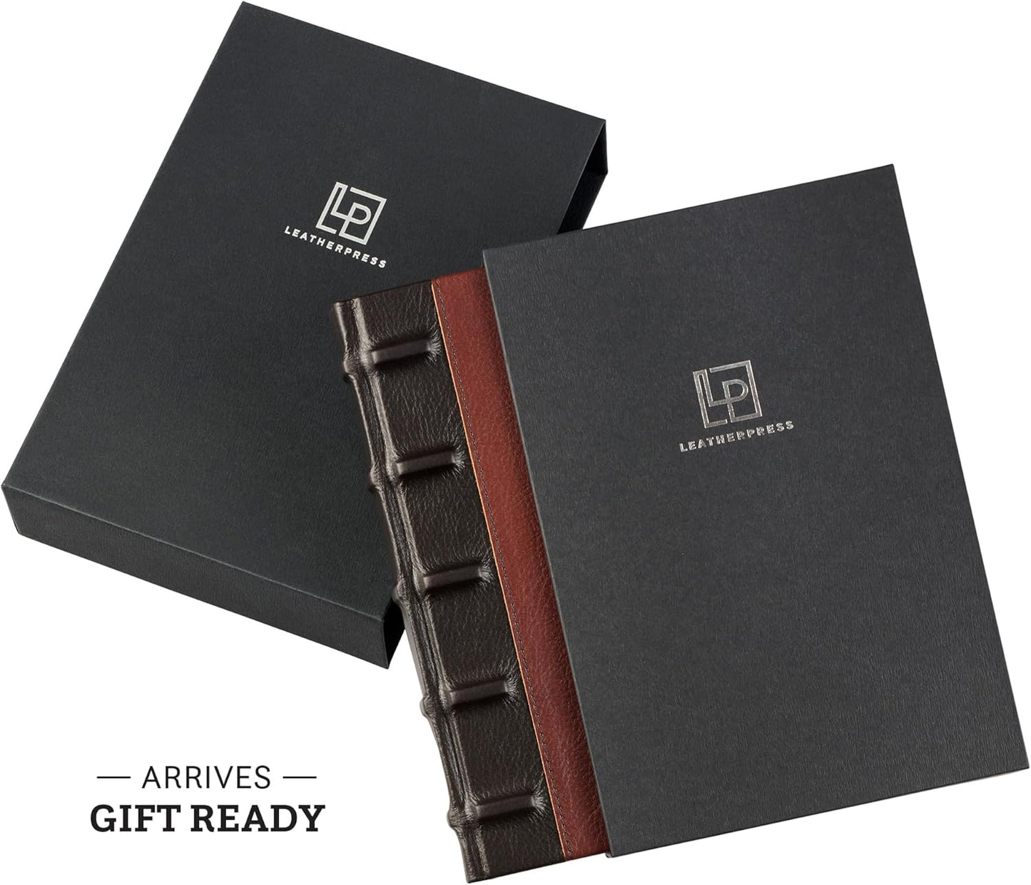 Luxury Leather Journal - Elegant Gift for Men & Women | Full-Grain Leather Notebook with Numbered Pages & Table of Contents | Perfect for Birthdays, Anniversaries, & Special Occasions