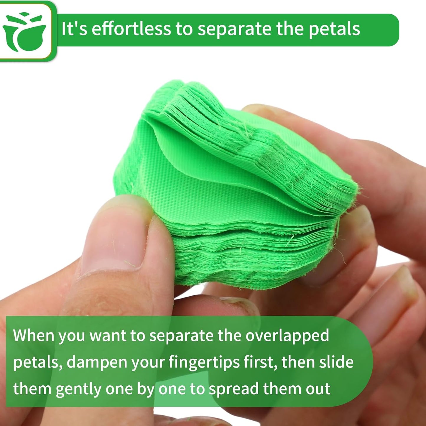 2200 Pcs Artificial Fake Rose Petals,Flower Petals for Romantic Night,Engagement, Party, Wedding, Event Flower Decorations, in Bulk(Green)