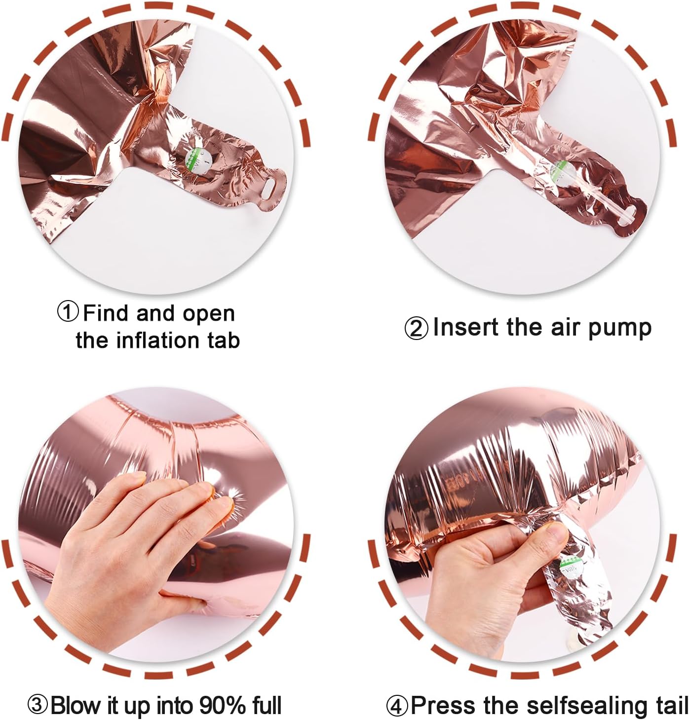 40 Inch Big Rose Gold 9 Balloon Number, Jumbo Giant Happy 9th 19 29 39 49 99 Birthday Party Decorations, Rose Gold Large Nine Mylar Foil Anniversary Birthday Party Engagement Decorations