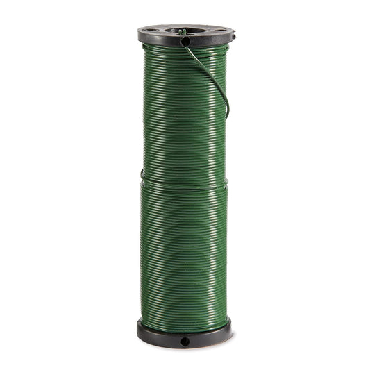 FloraCraft 21 Gauge Floral Wire 0.5 Pound Spool Green