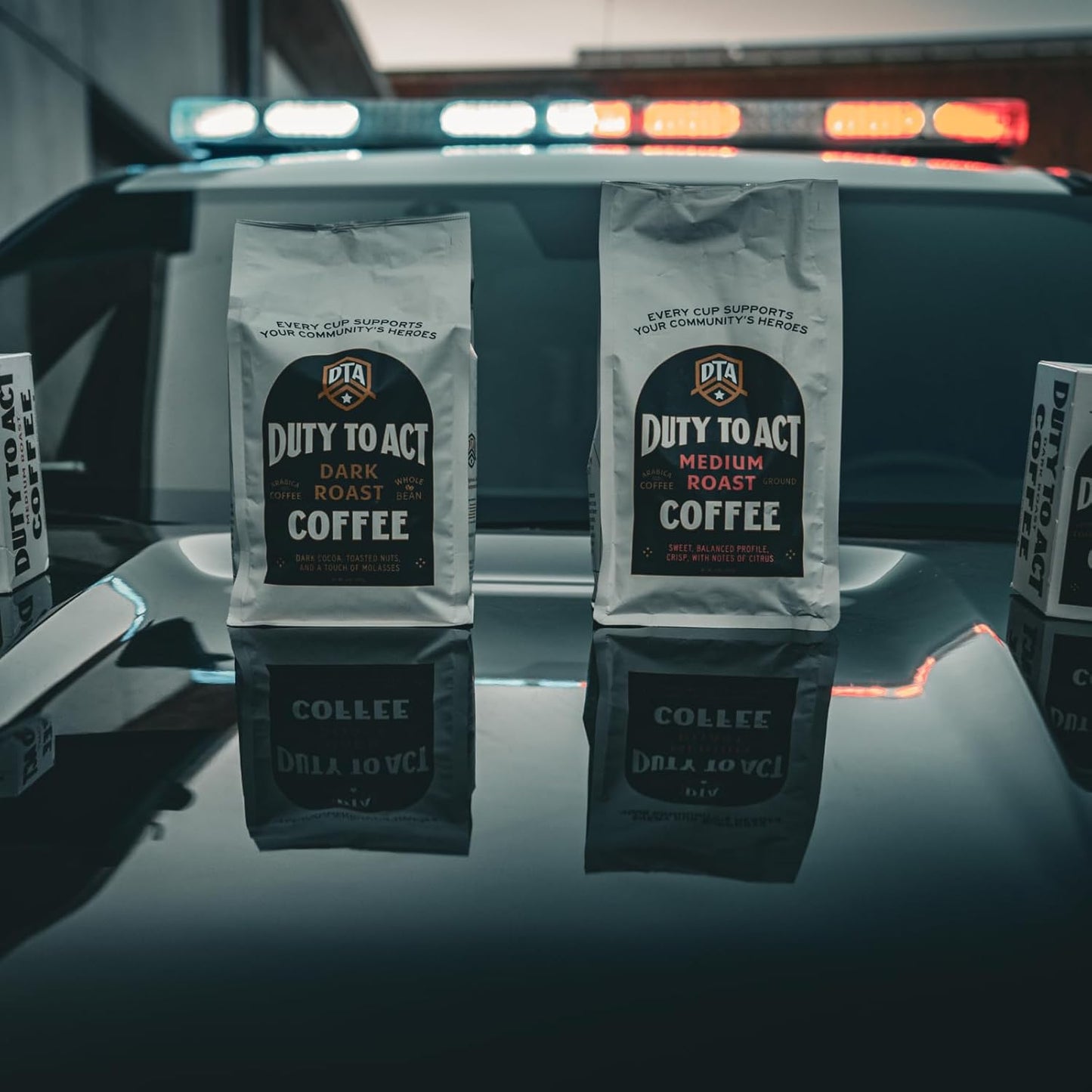 Duty to Act Dark Roast Whole Coffee Beans, 2 lbs (Pack of 3)