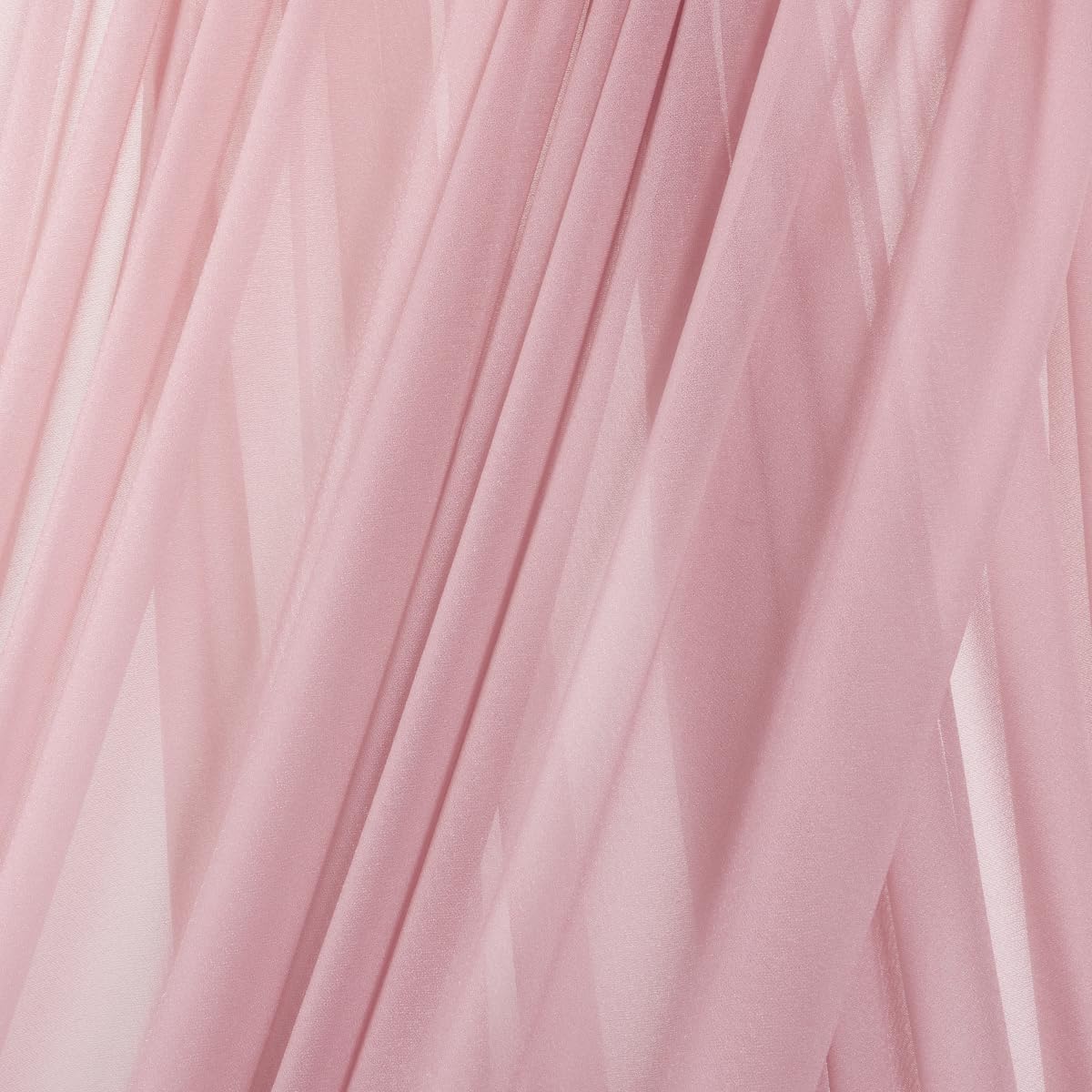 MLMC Dusty Rose Wedding Arch Draping Fabric 2 Panels 29" x 20 FT Extra Long Gauze Drapes Sheer Backdrop Curtains 6.6 Yards Outdoor Drapery Panels for Wedding Bridal Shower Party Ceiling Decoration